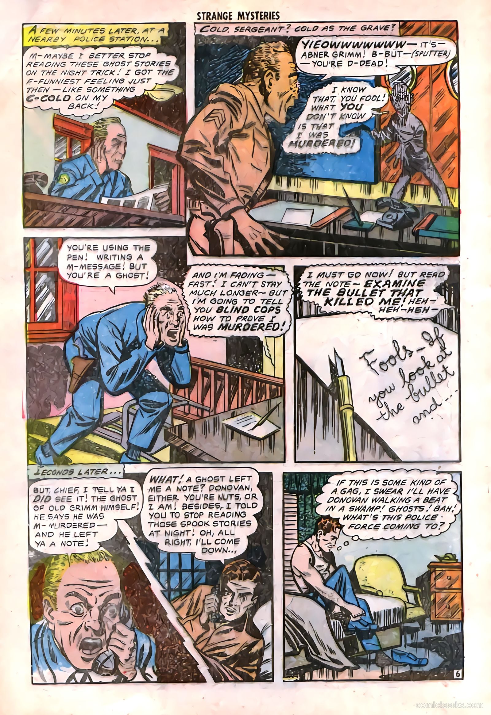 Strange Mysteries #14 — page 8 of 36