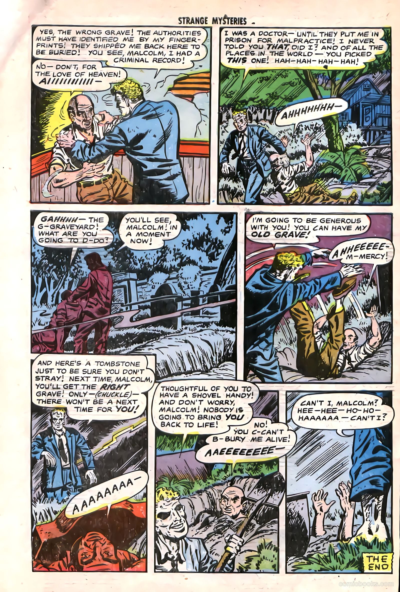 Strange Mysteries #14 — page 34 of 36
