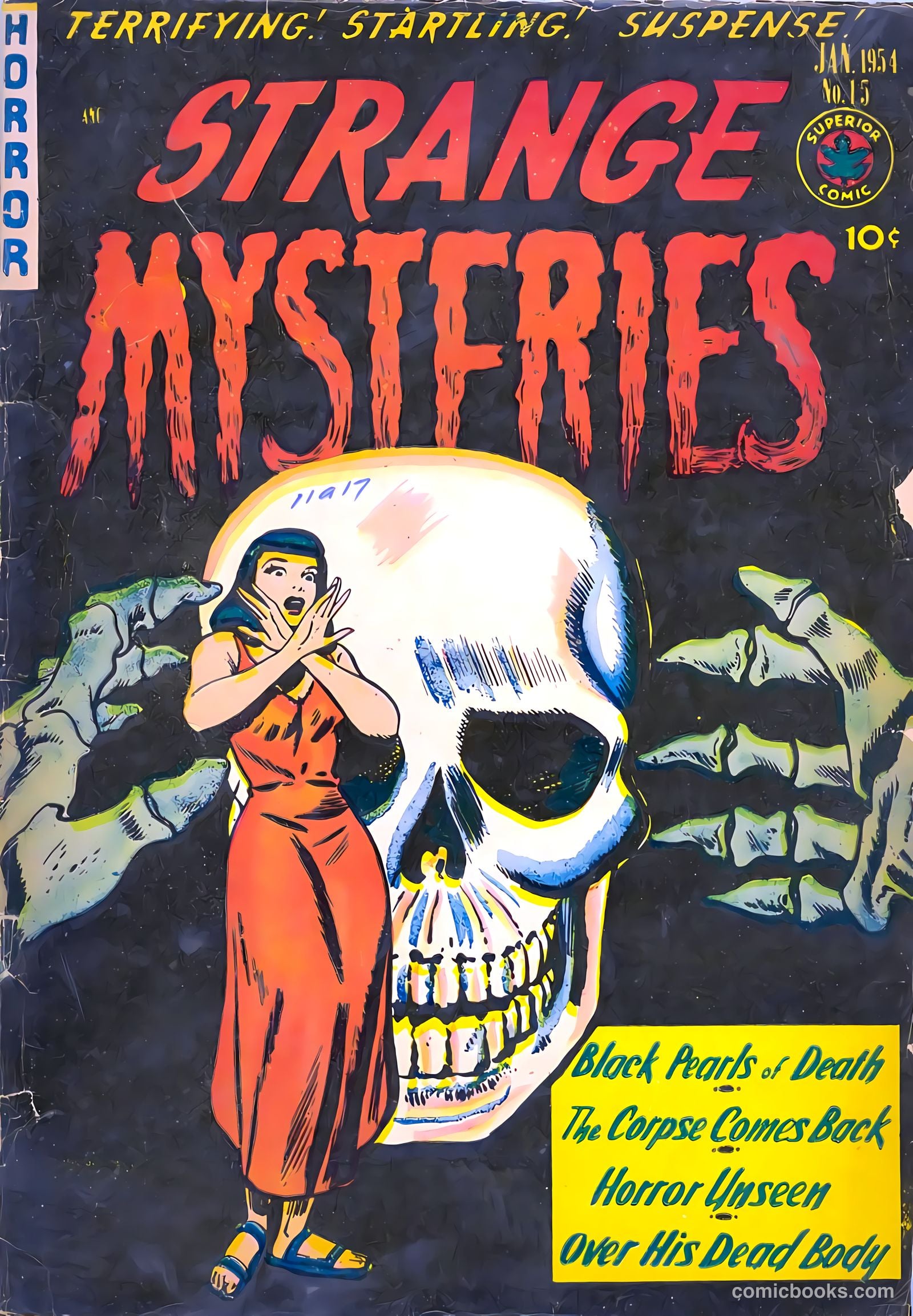 Strange Mysteries #15 — page 1 of 36