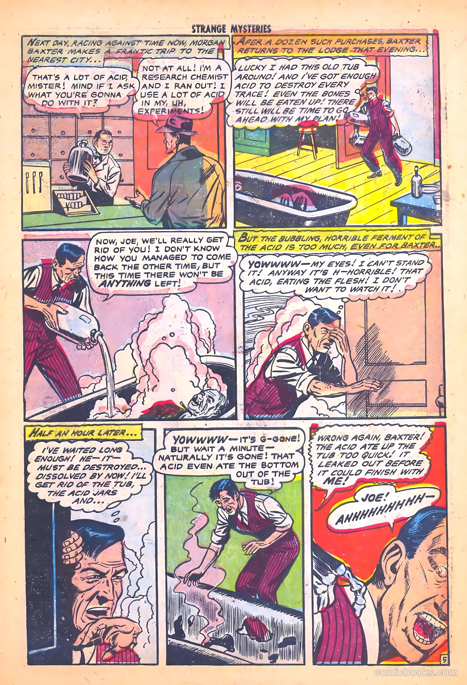 Strange Mysteries #15 — page 7 of 36