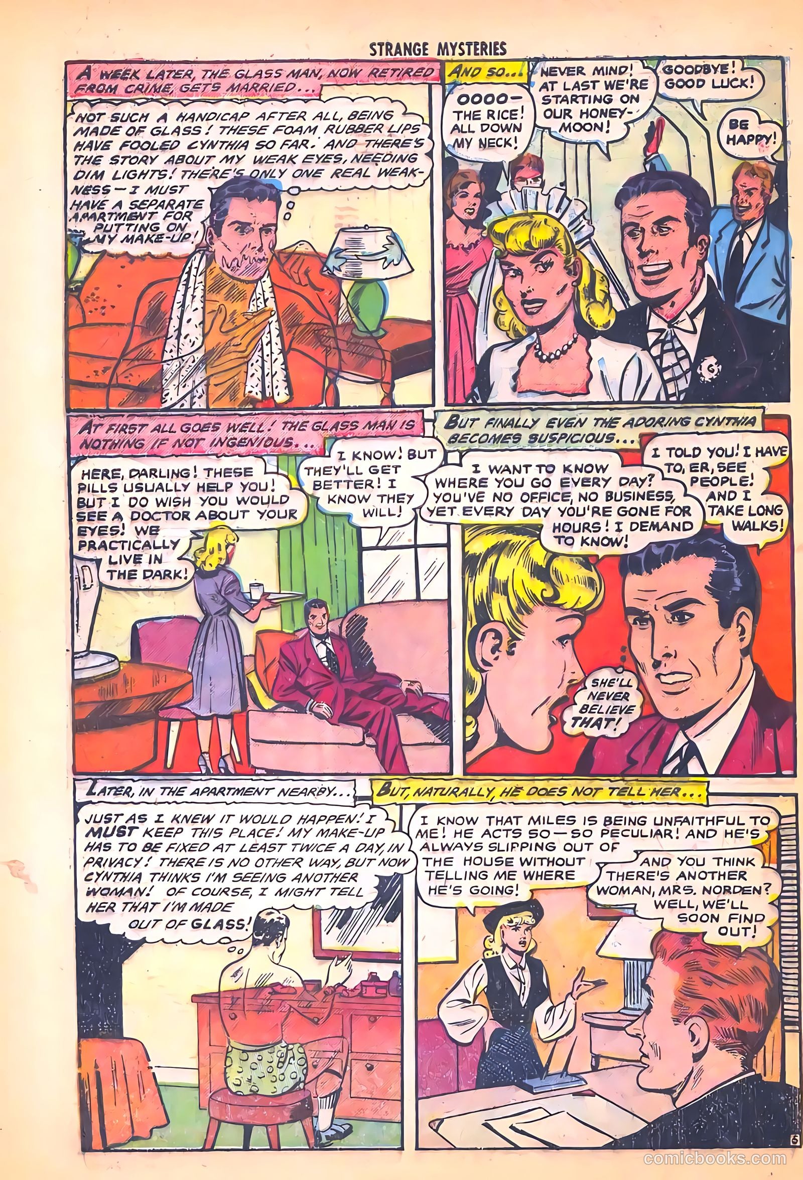 Strange Mysteries #15 — page 32 of 36