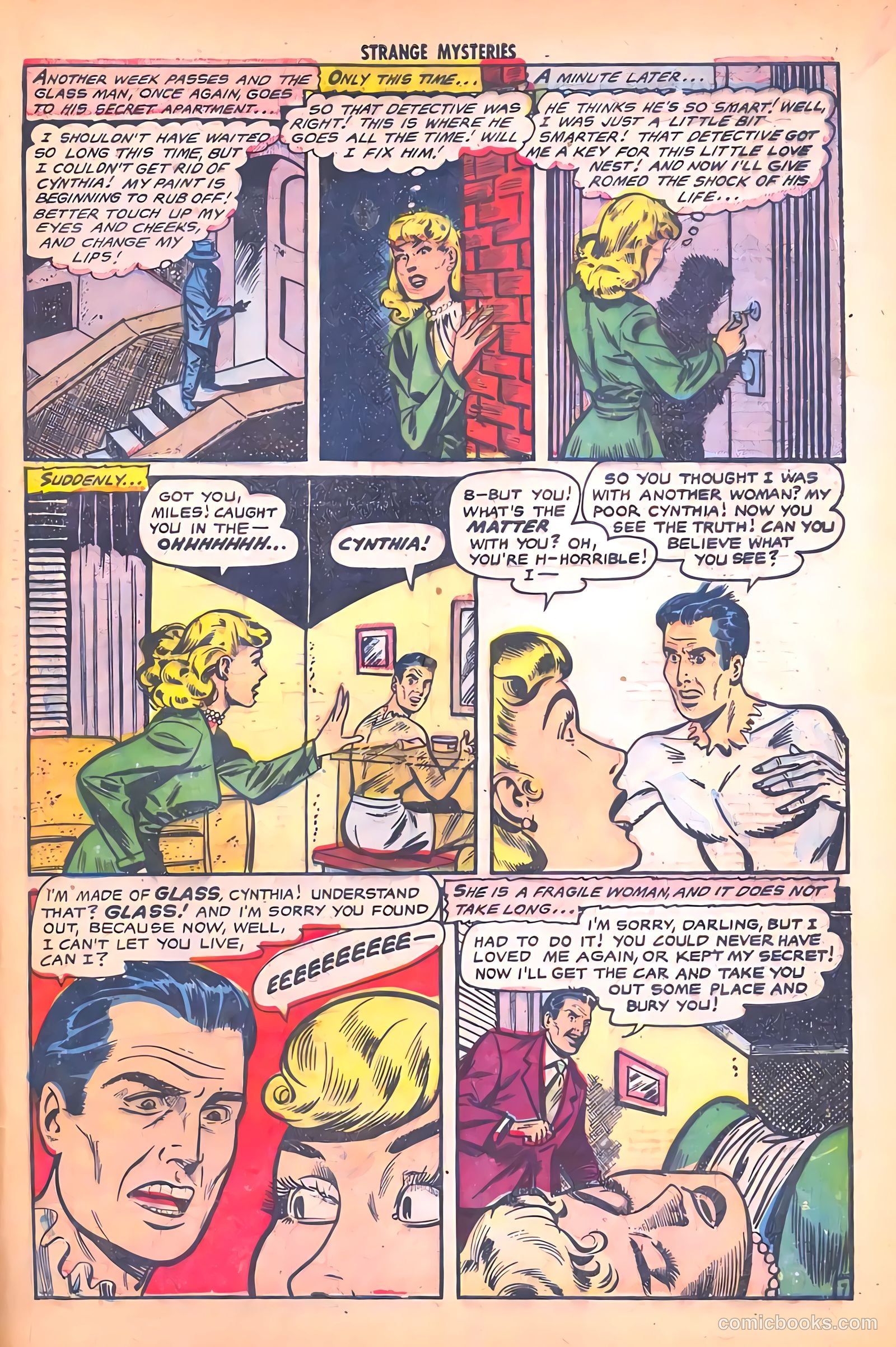 Strange Mysteries #15 — page 33 of 36