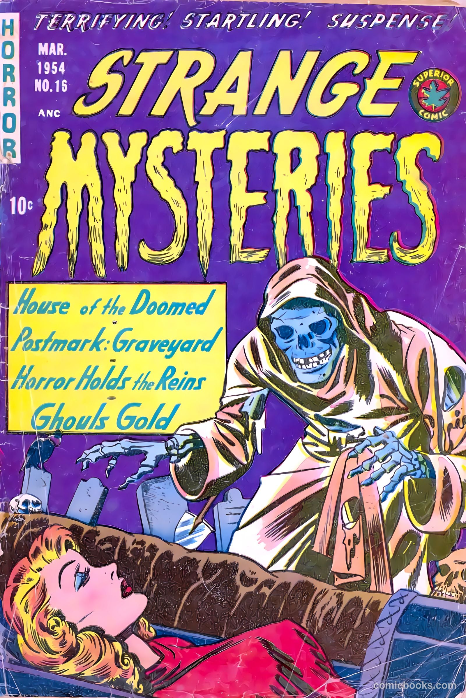 Strange Mysteries #16 — page 1 of 36