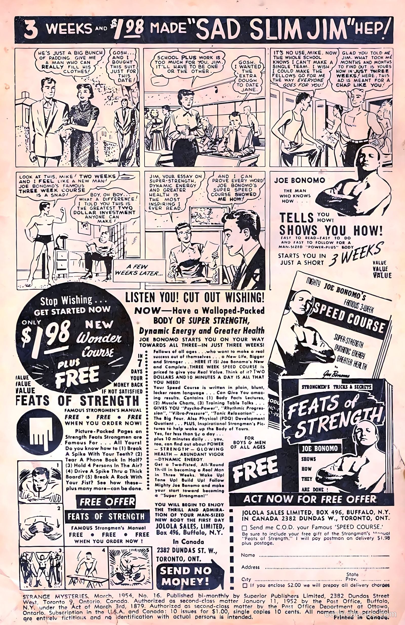Strange Mysteries #16 — page 2 of 36