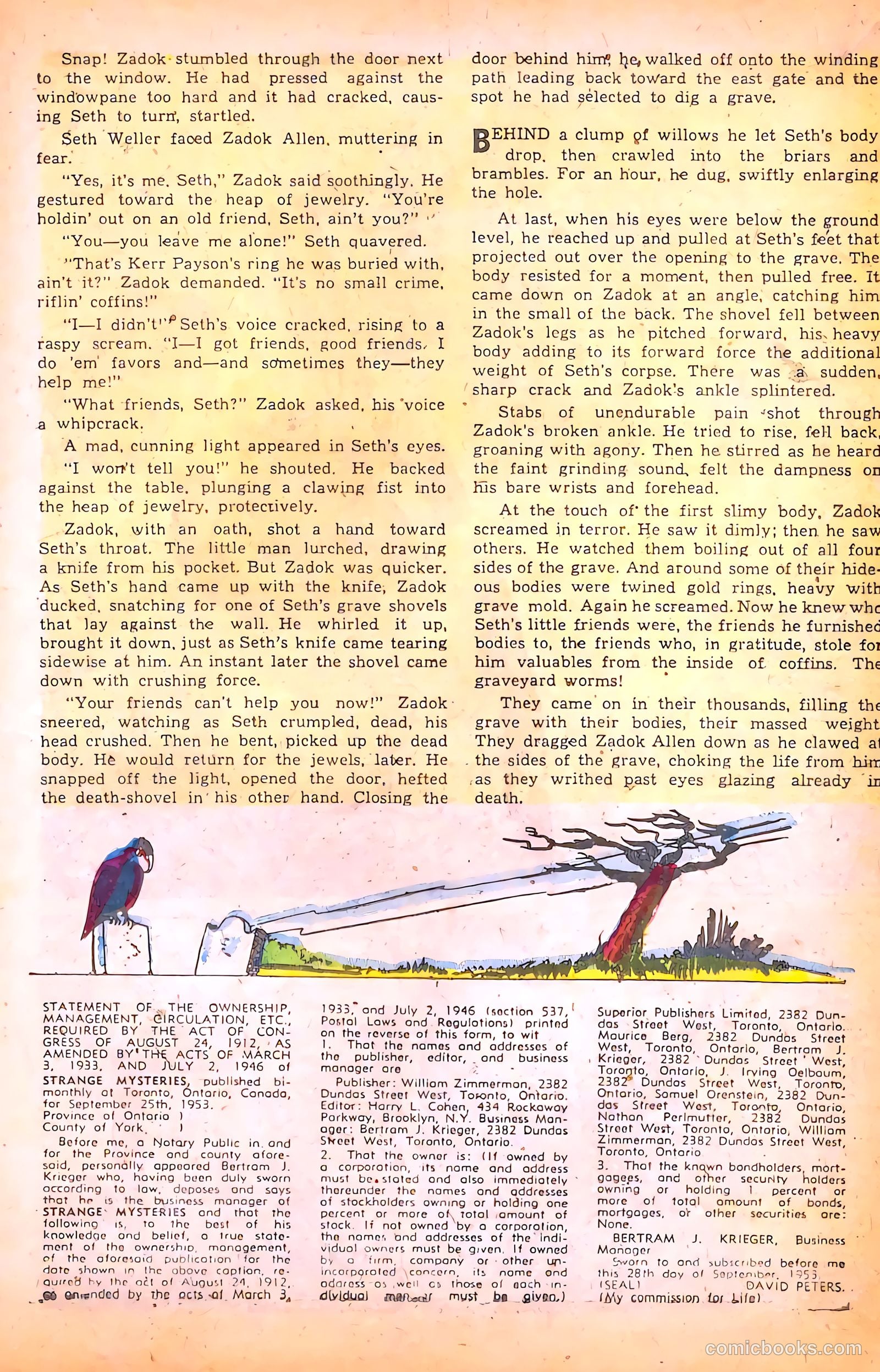 Strange Mysteries #16 — page 19 of 36
