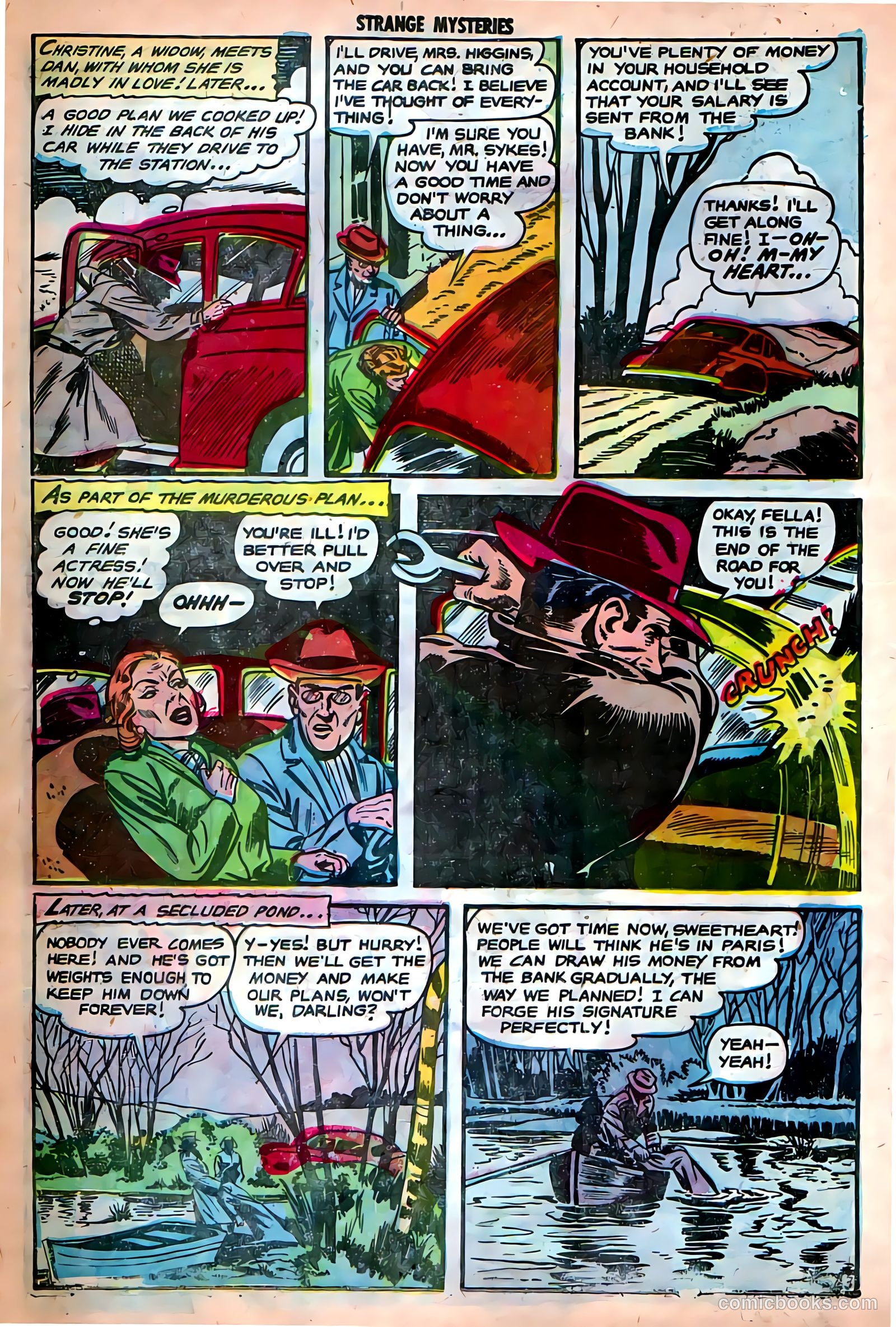 Strange Mysteries #16 — page 22 of 36