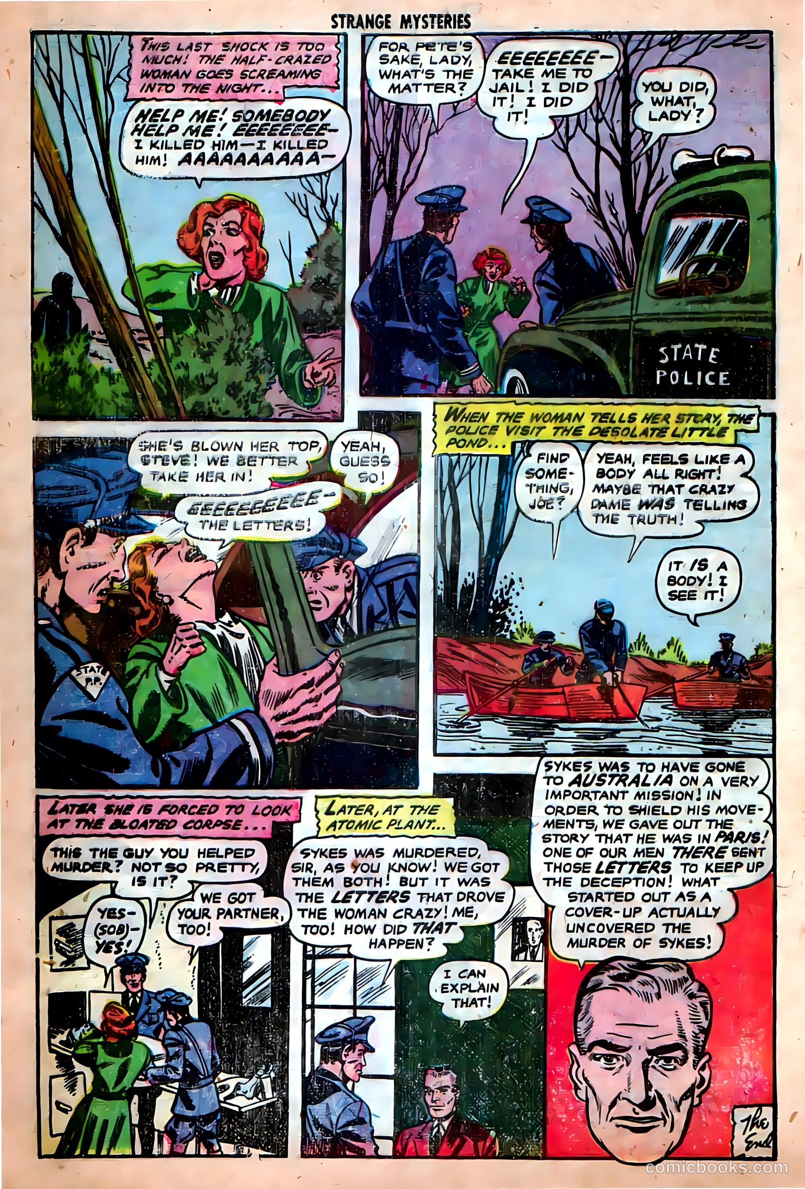 Strange Mysteries #16 — page 28 of 36
