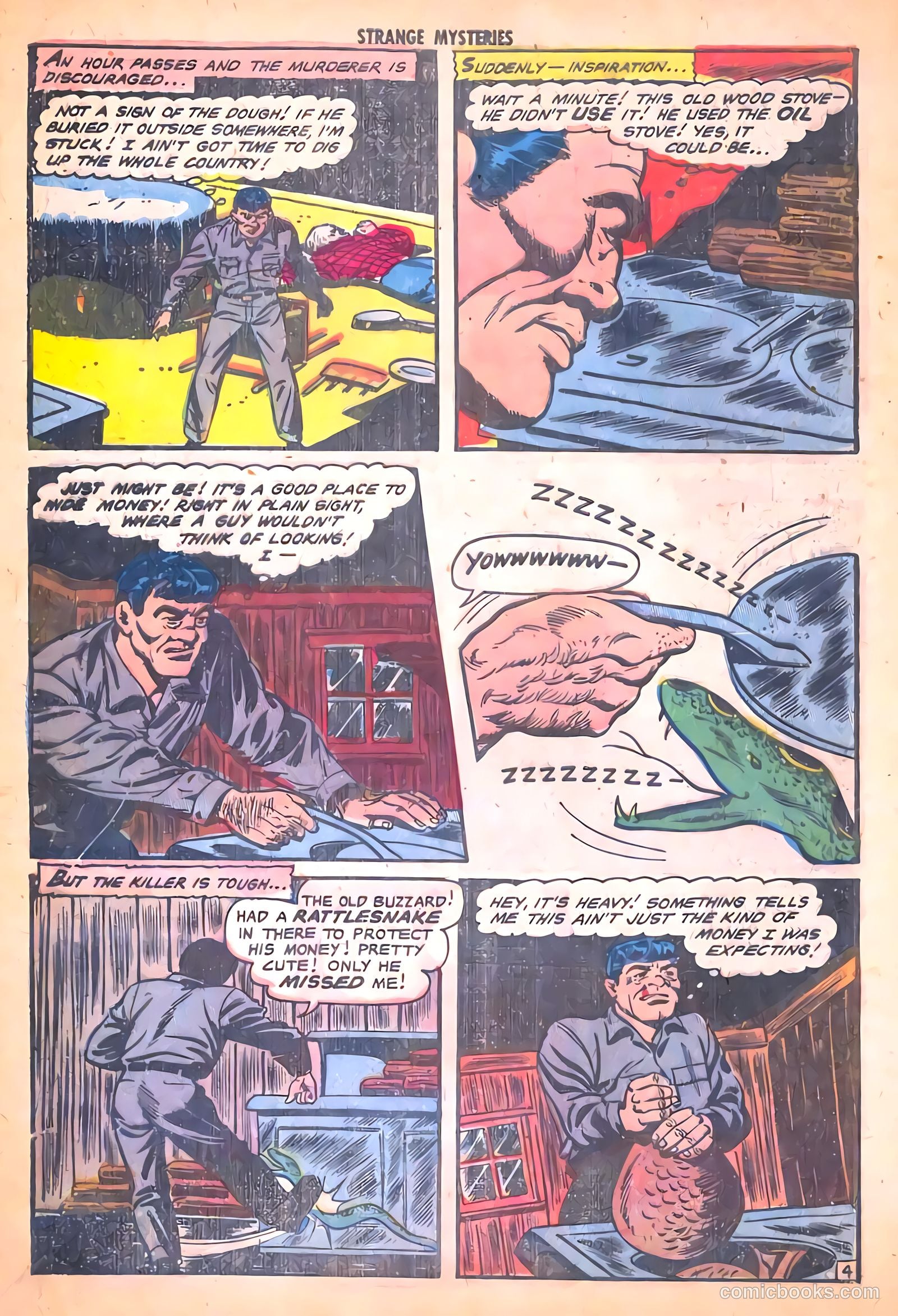 Strange Mysteries #16 — page 32 of 36