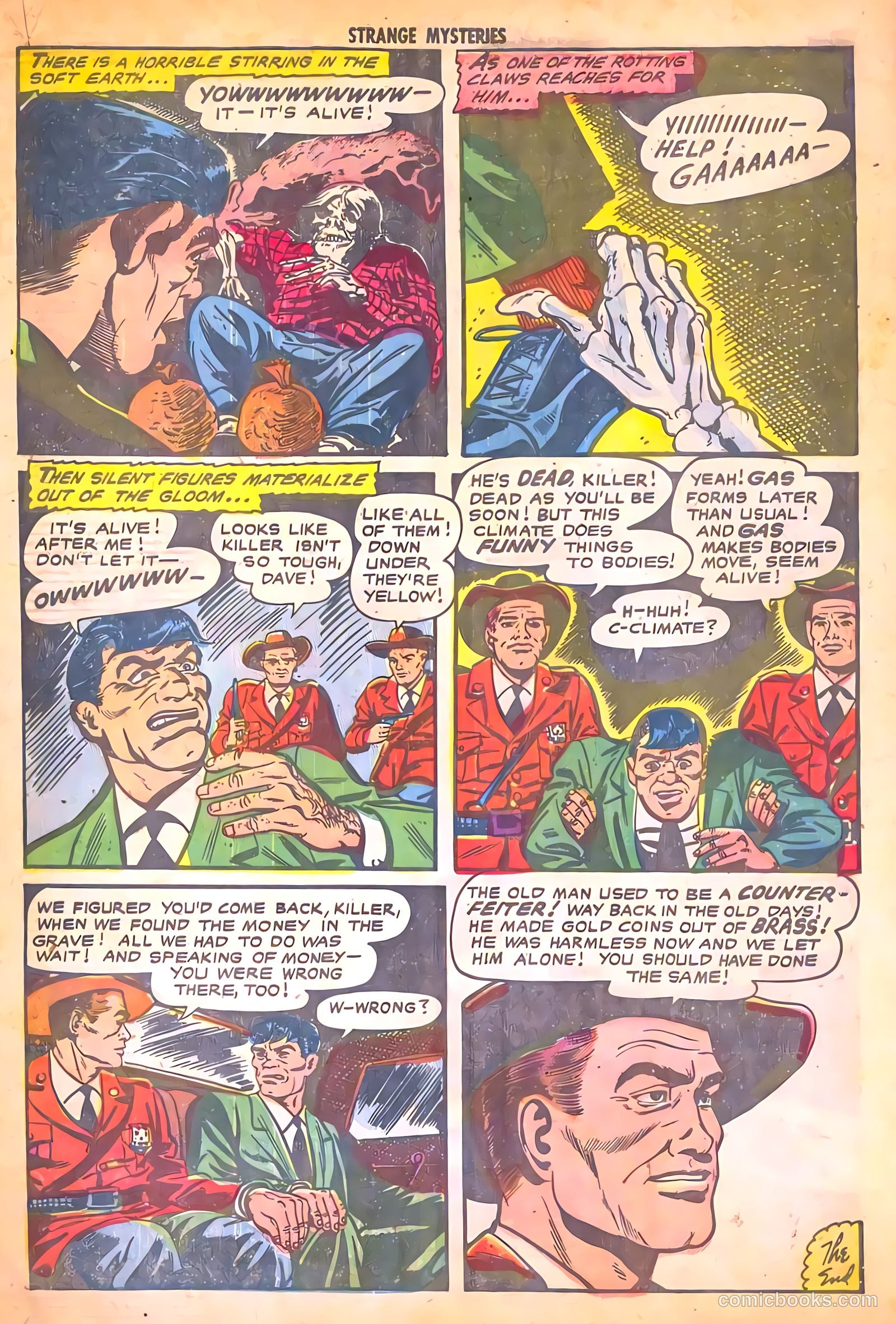 Strange Mysteries #16 — page 34 of 36