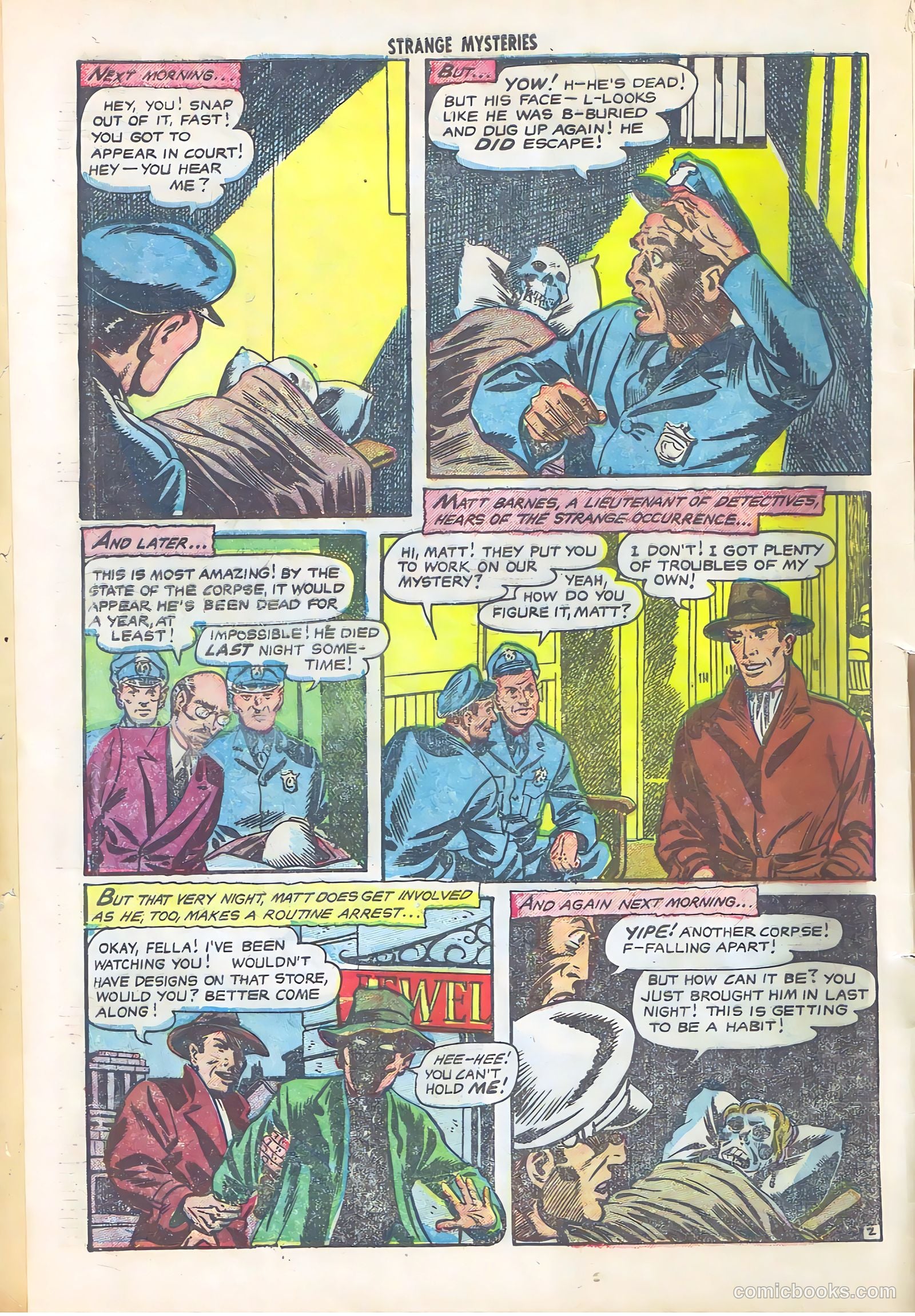 Strange Mysteries #17 — page 3 of 25