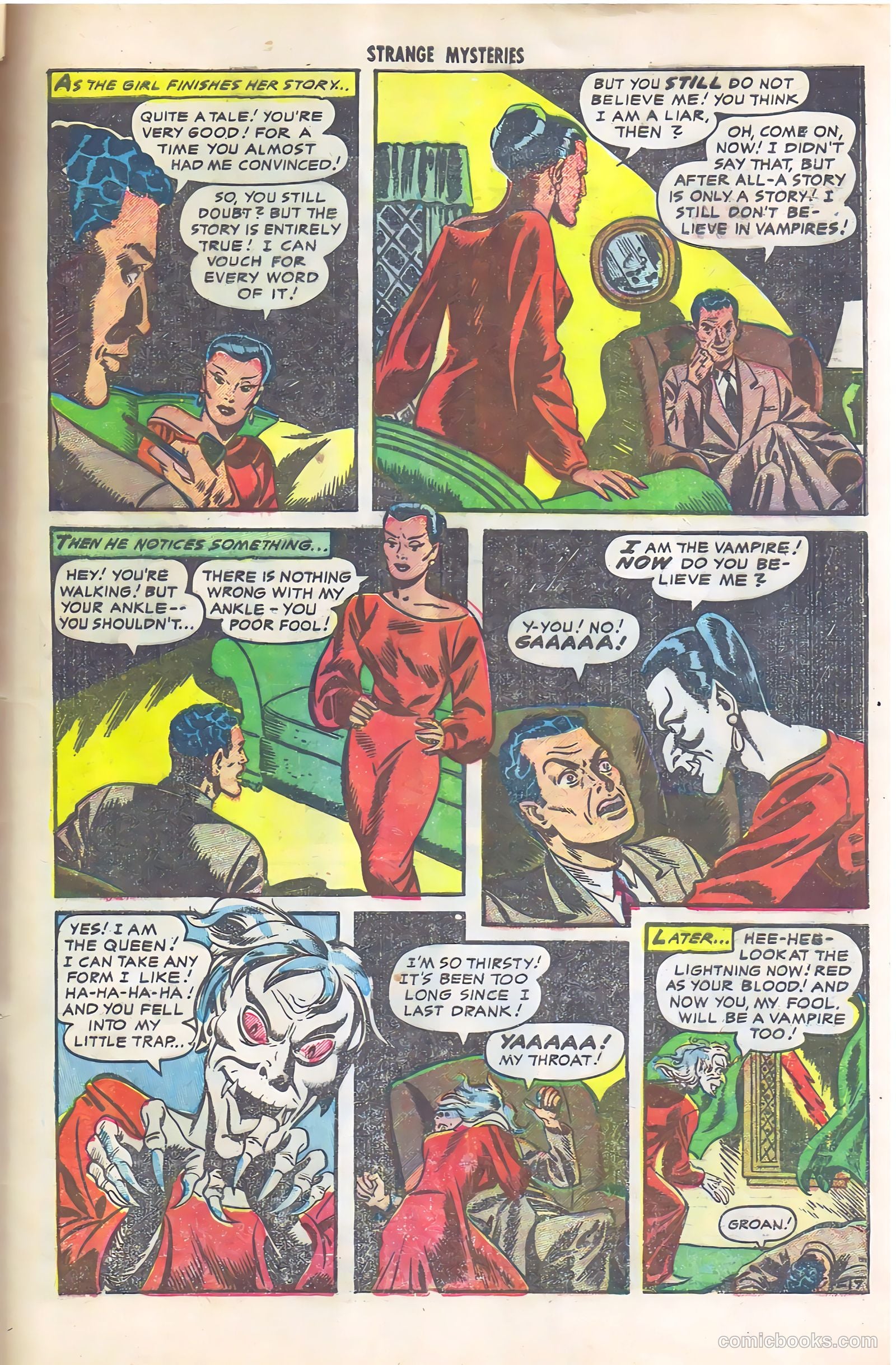 Strange Mysteries #17 — page 23 of 25