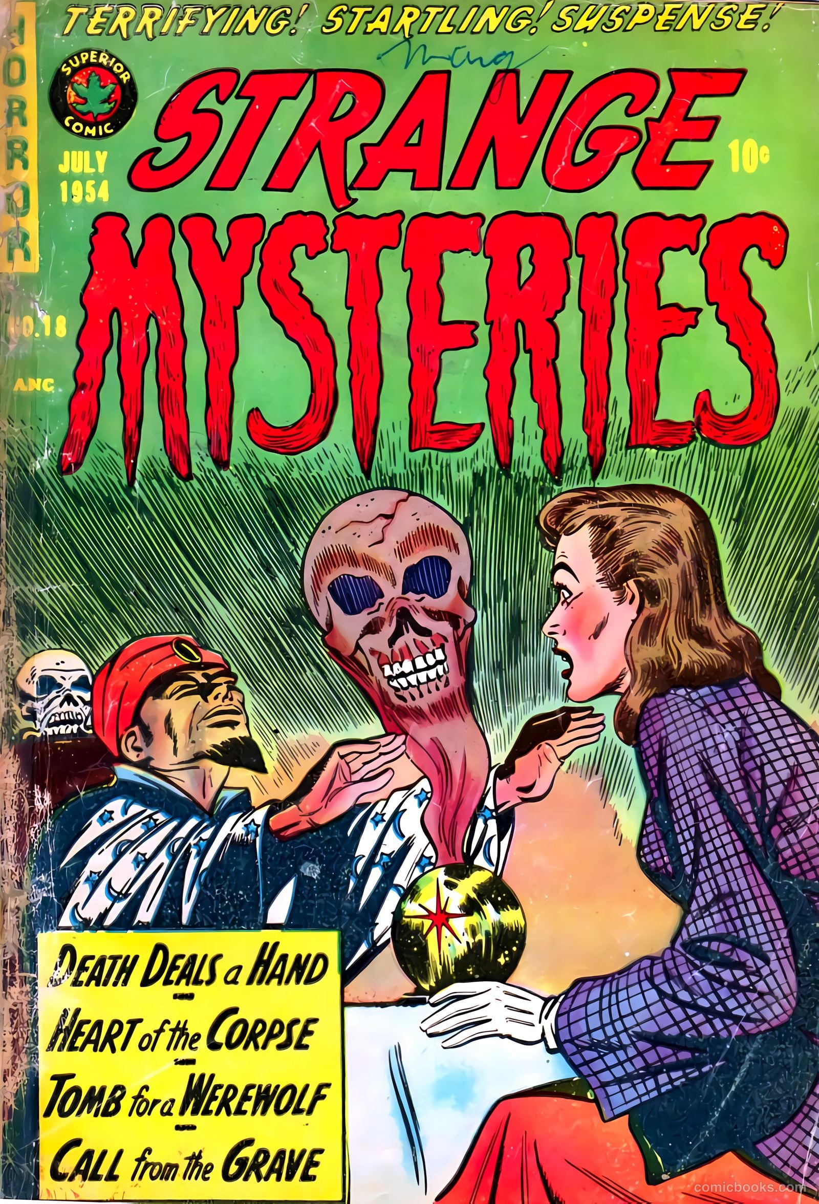 Strange Mysteries #18 — page 1 of 36