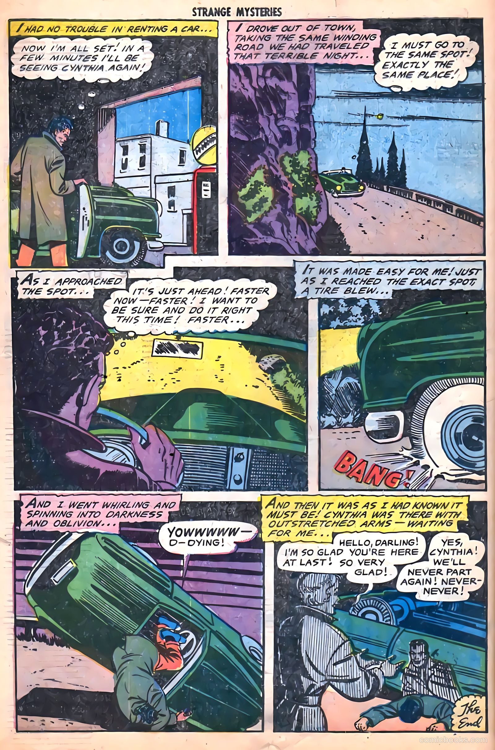 Strange Mysteries #18 — page 34 of 36