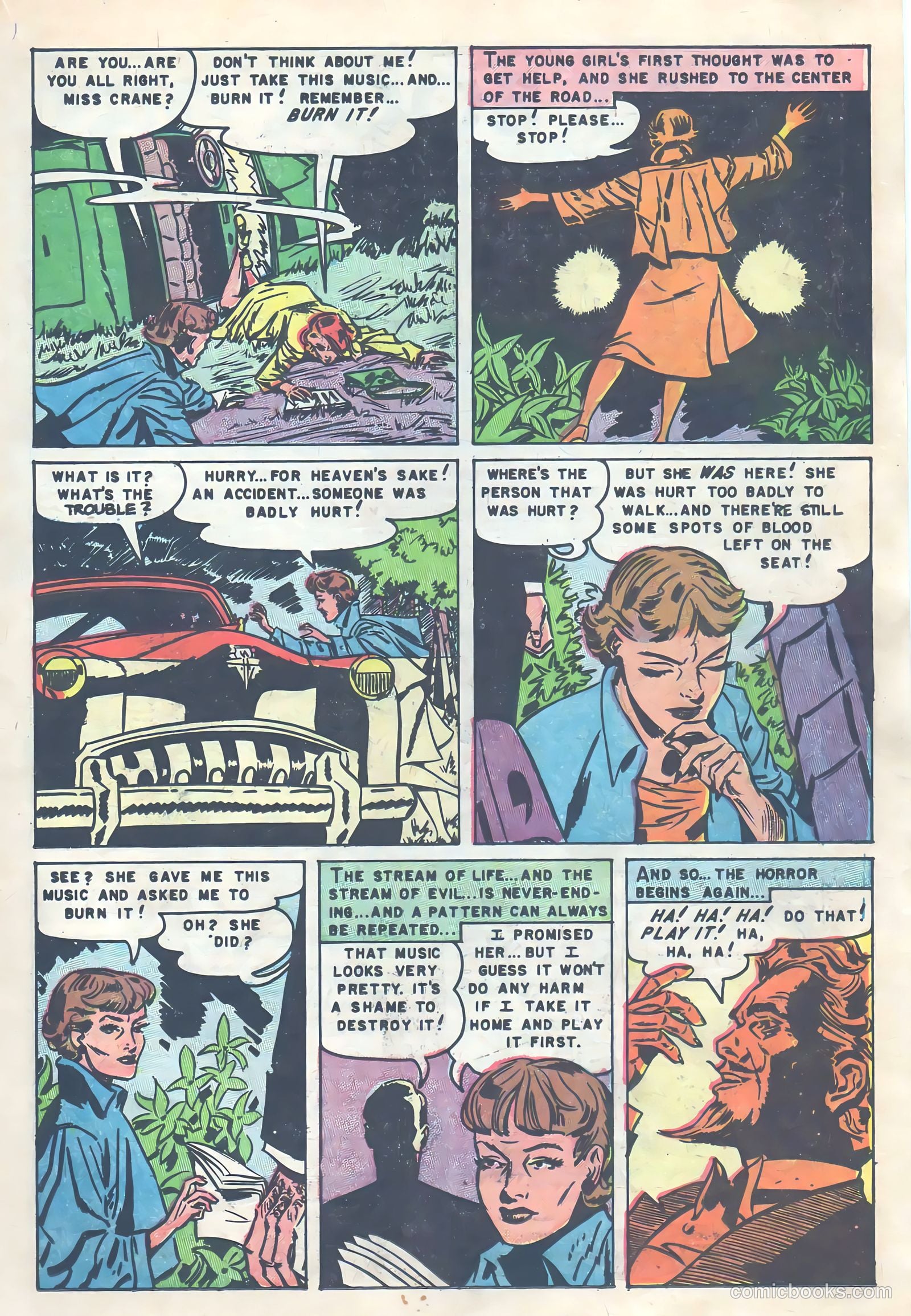 Strange Mysteries #18 — page 17 of 36