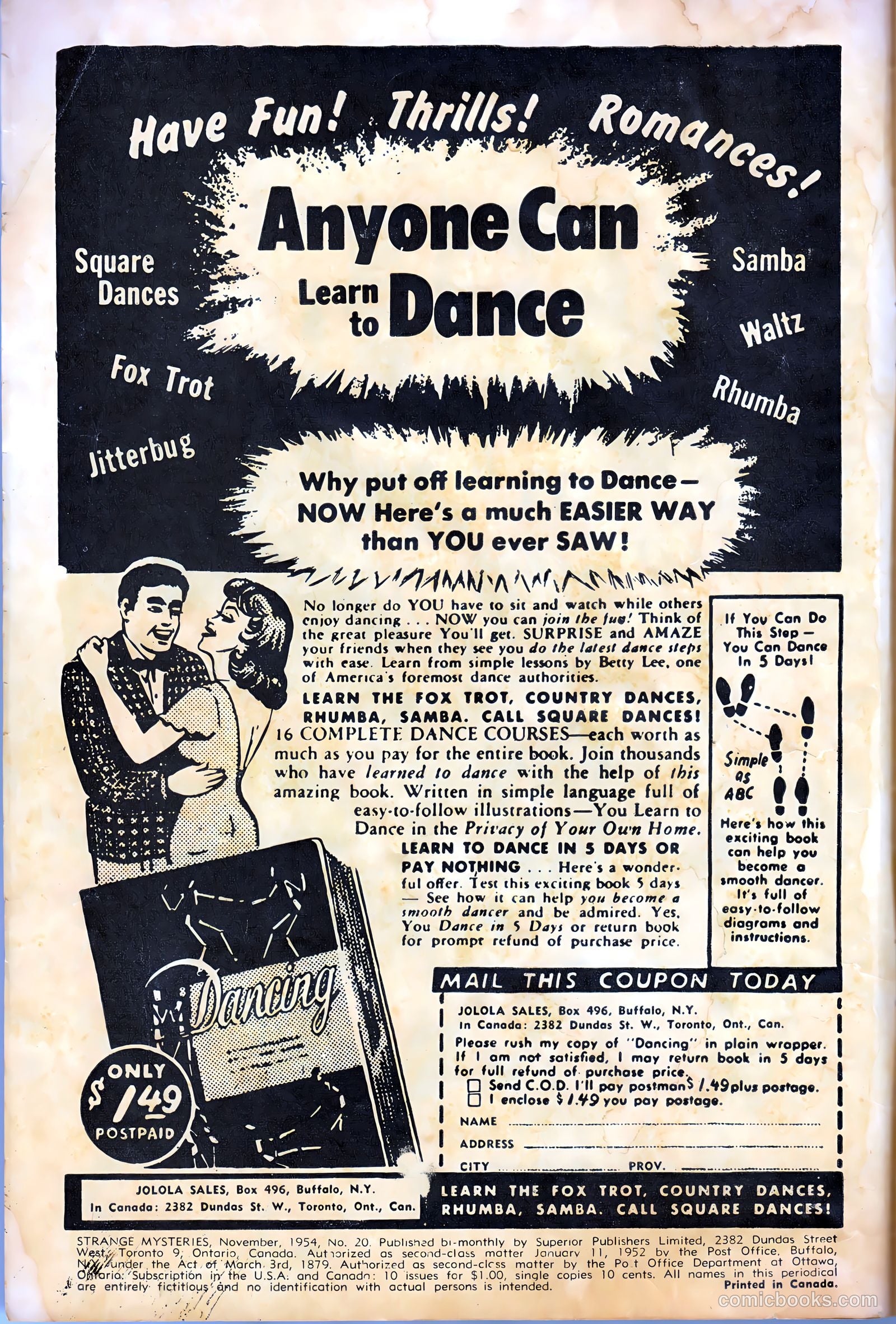 Strange Mysteries #20 — page 2 of 36