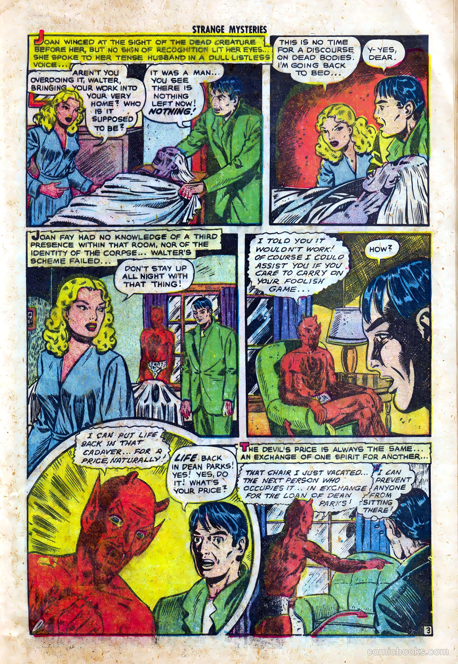 Strange Mysteries #20 — page 5 of 36