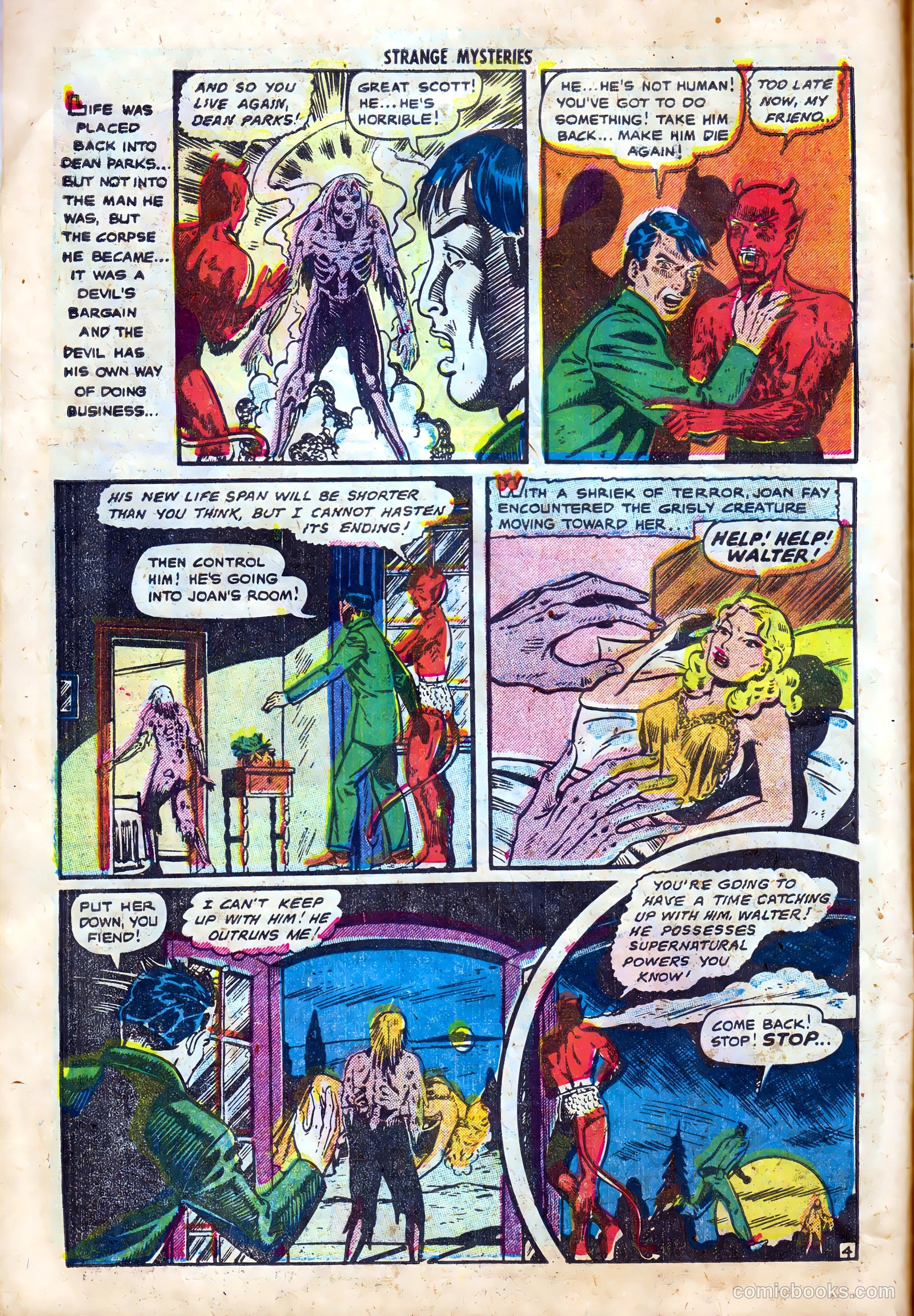 Strange Mysteries #20 — page 6 of 36