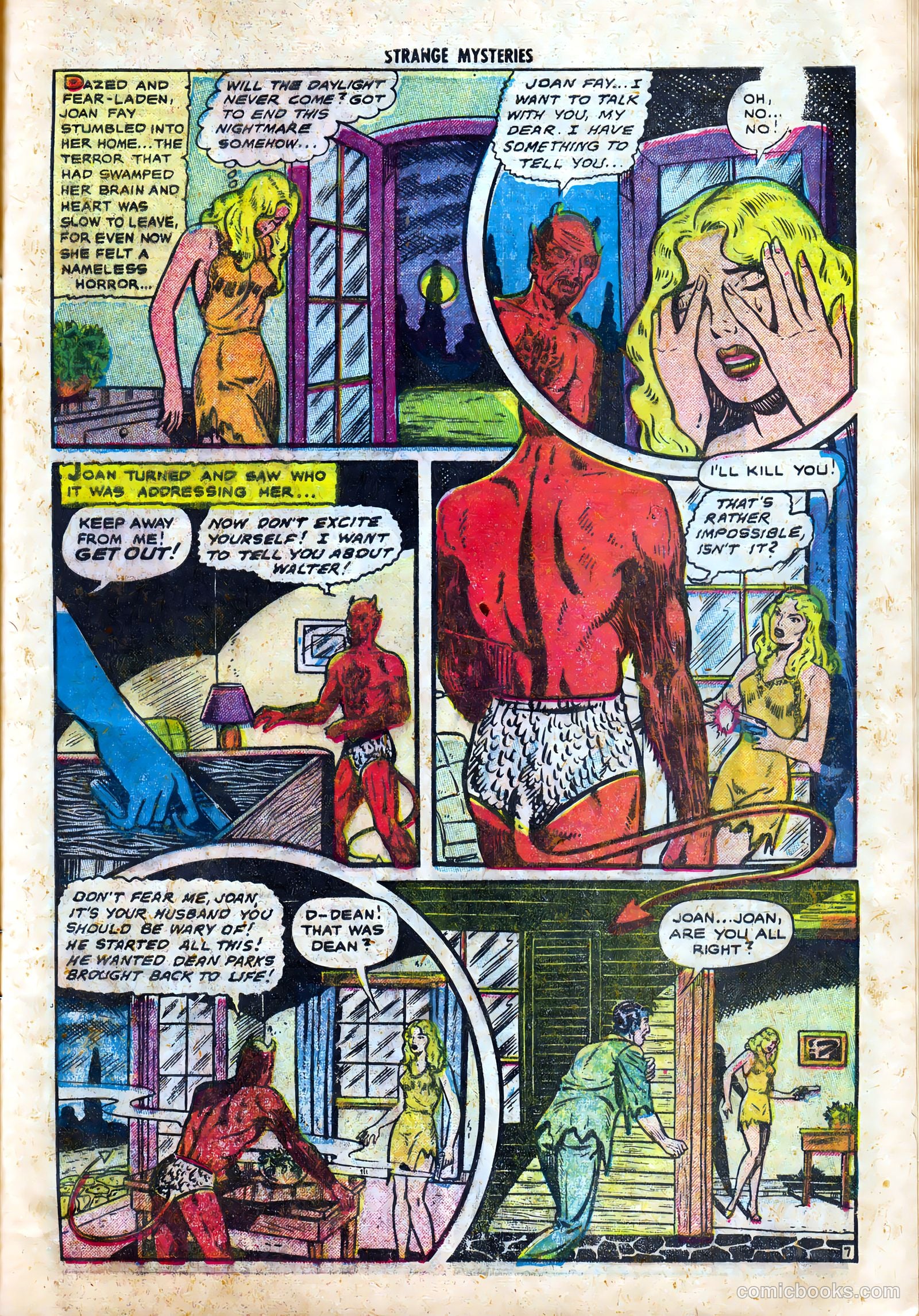 Strange Mysteries #20 — page 9 of 36