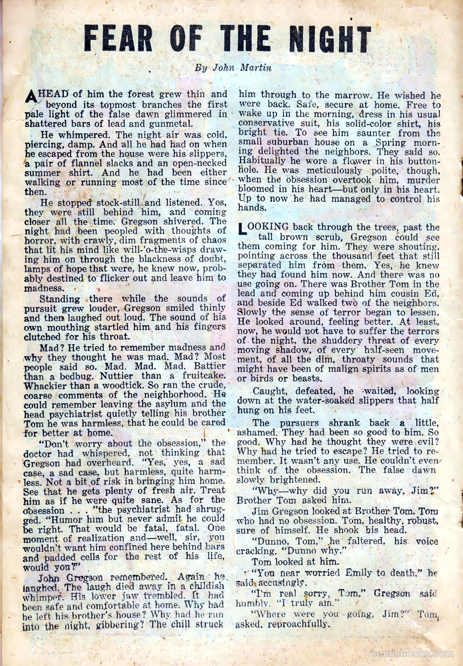 Strange Mysteries #20 — page 18 of 36
