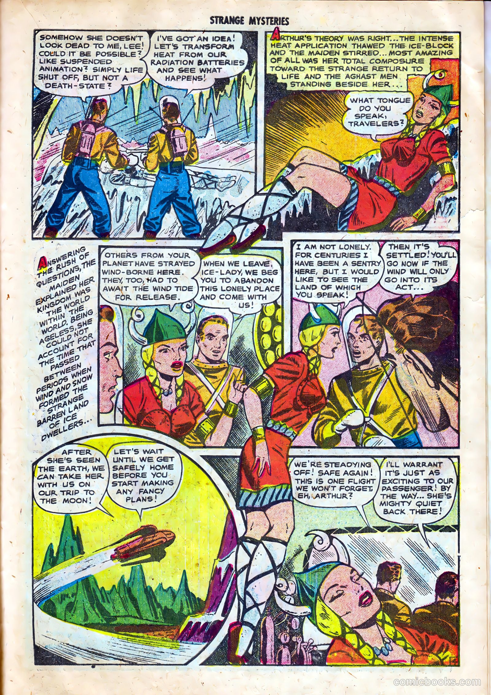 Strange Mysteries #20 — page 23 of 36