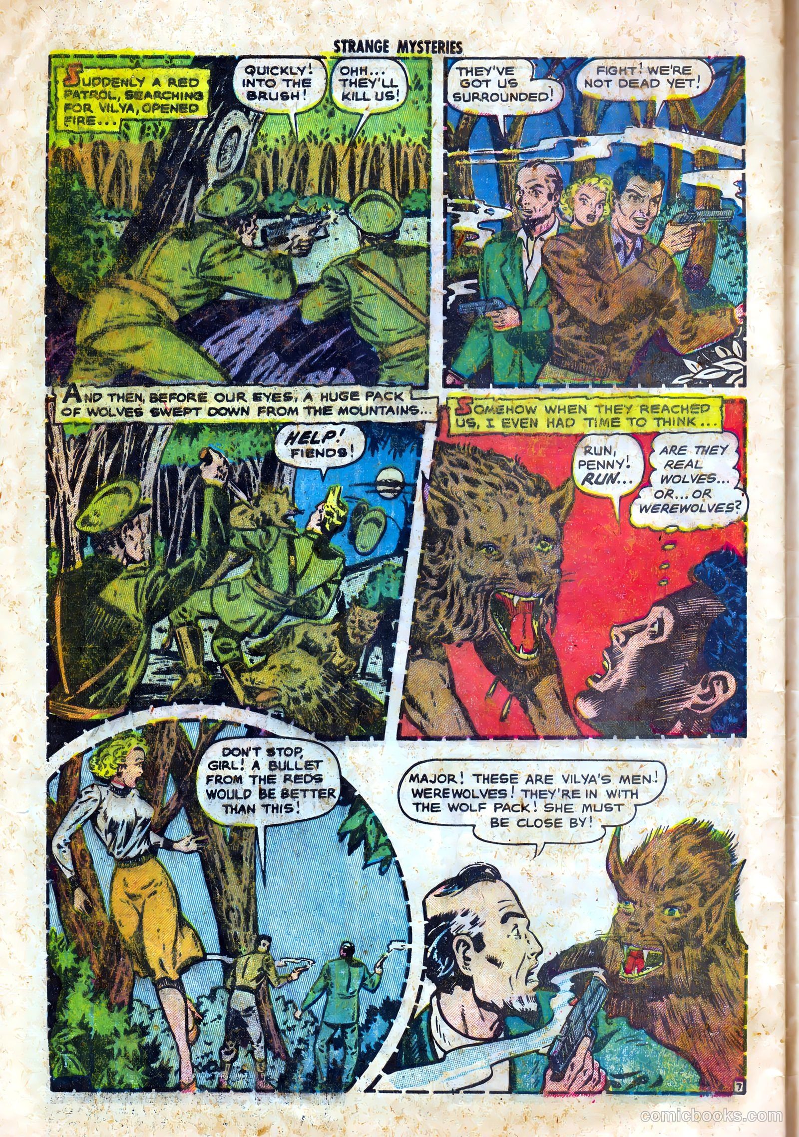 Strange Mysteries #20 — page 32 of 36