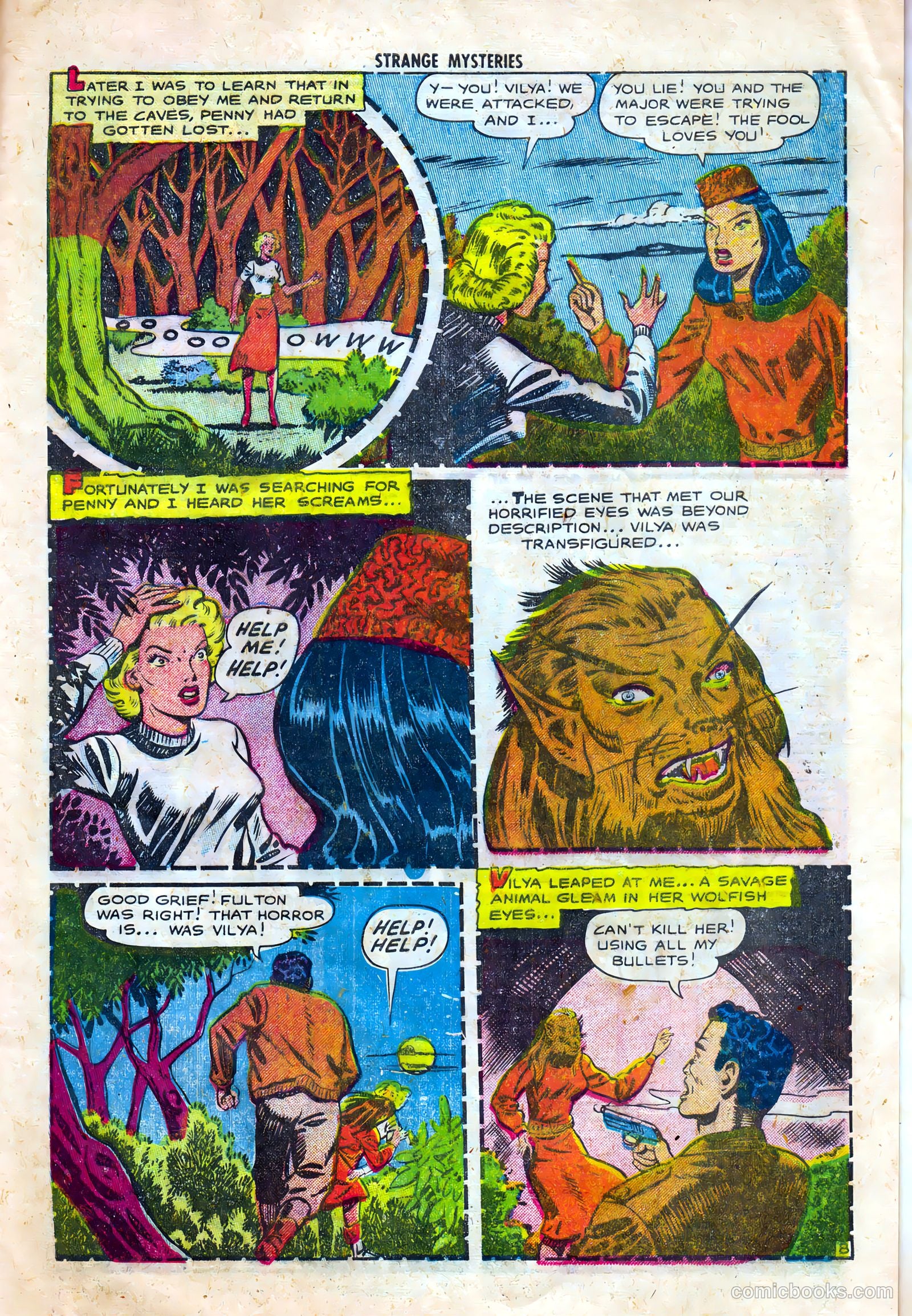 Strange Mysteries #20 — page 33 of 36