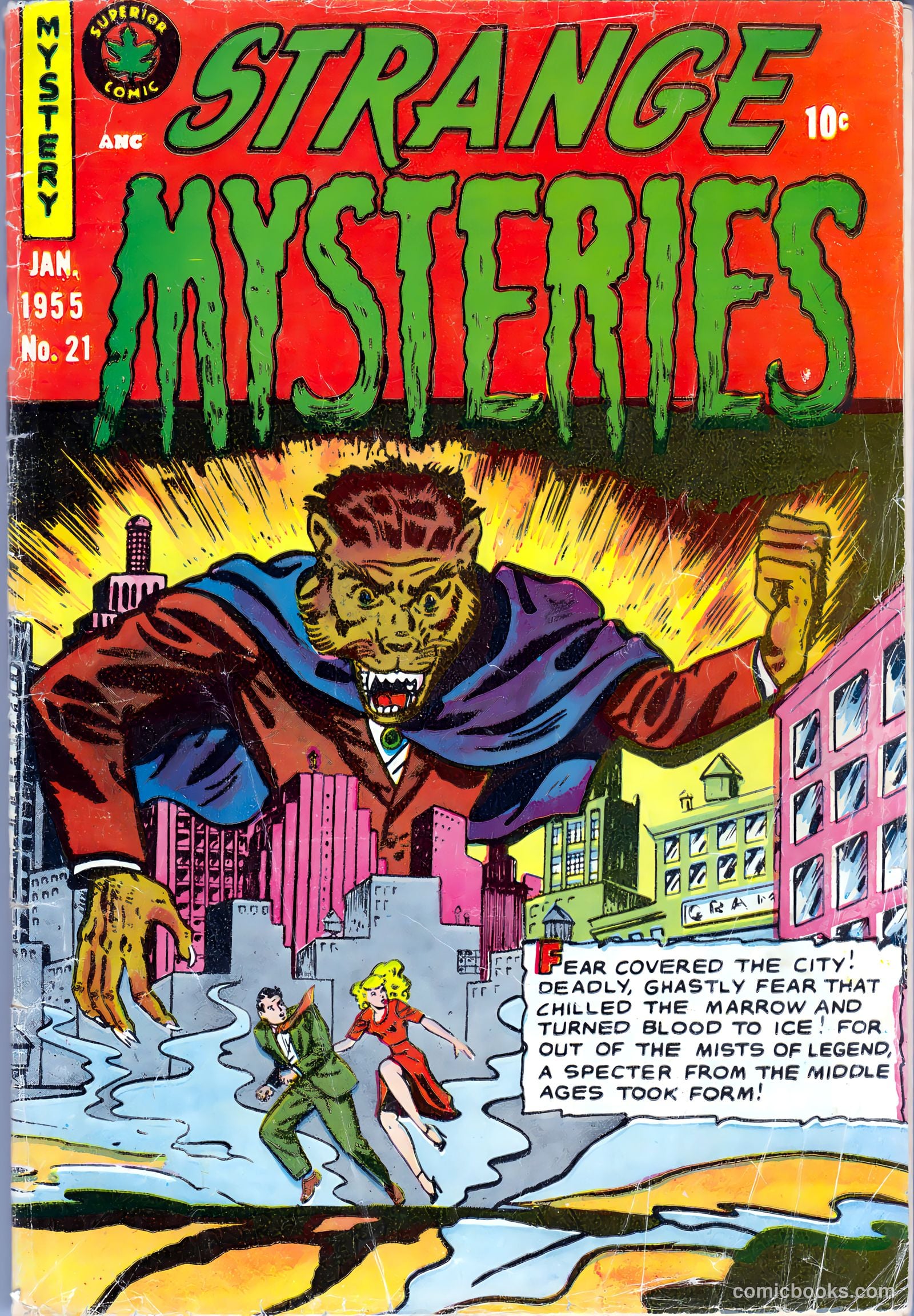 Strange Mysteries #21 — page 1 of 36