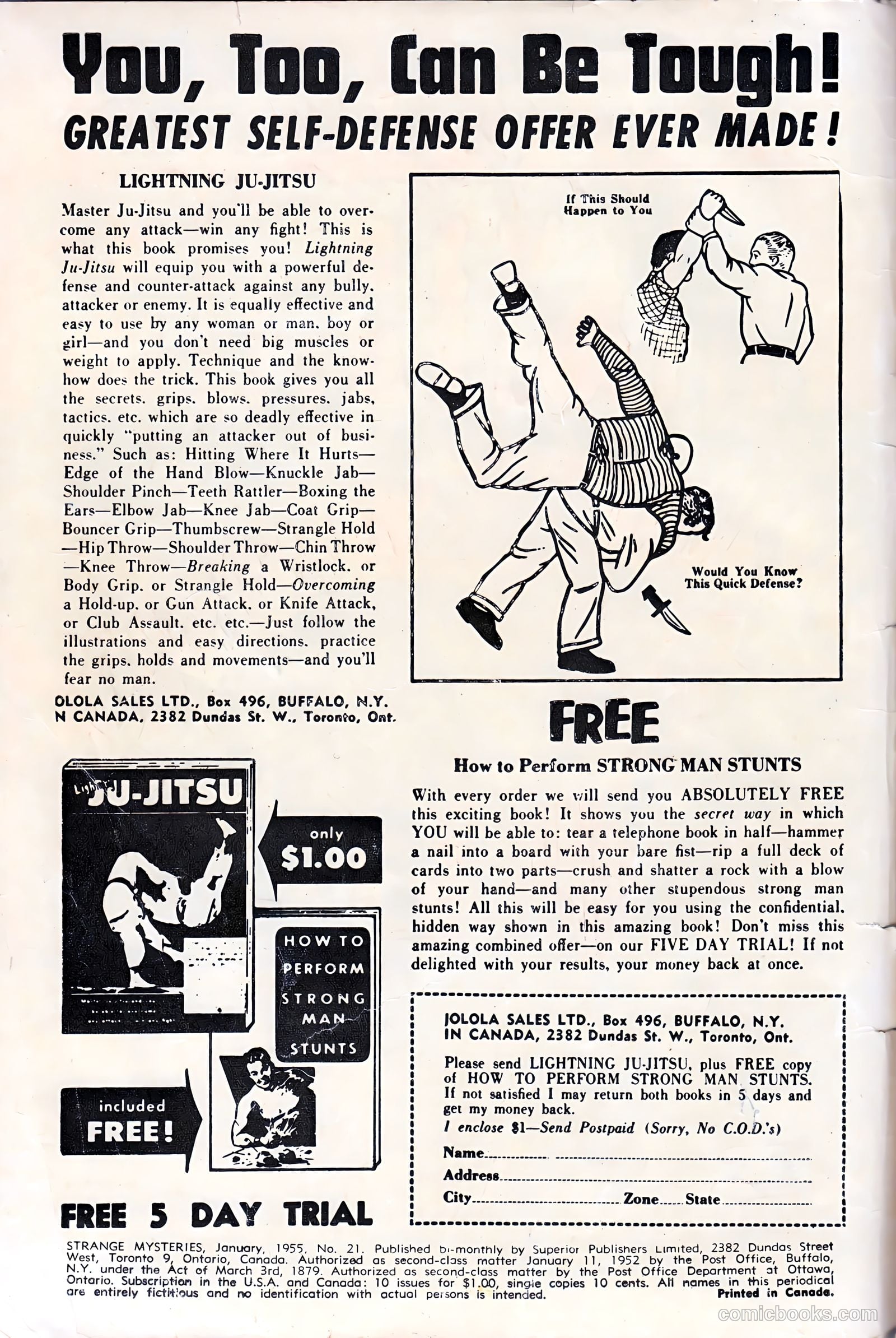 Strange Mysteries #21 — page 2 of 36