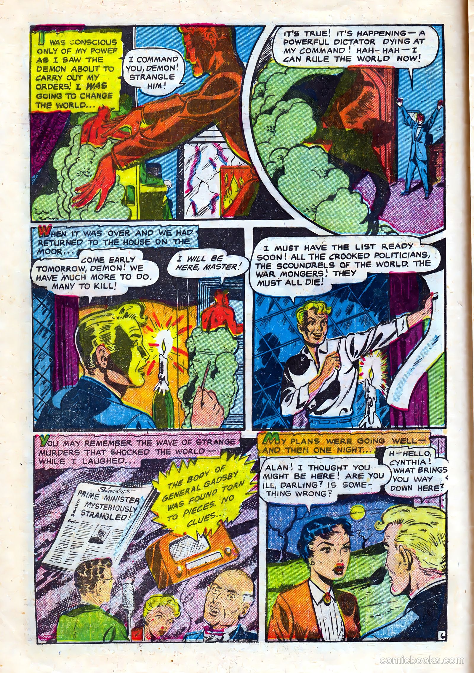 Strange Mysteries #21 — page 8 of 36