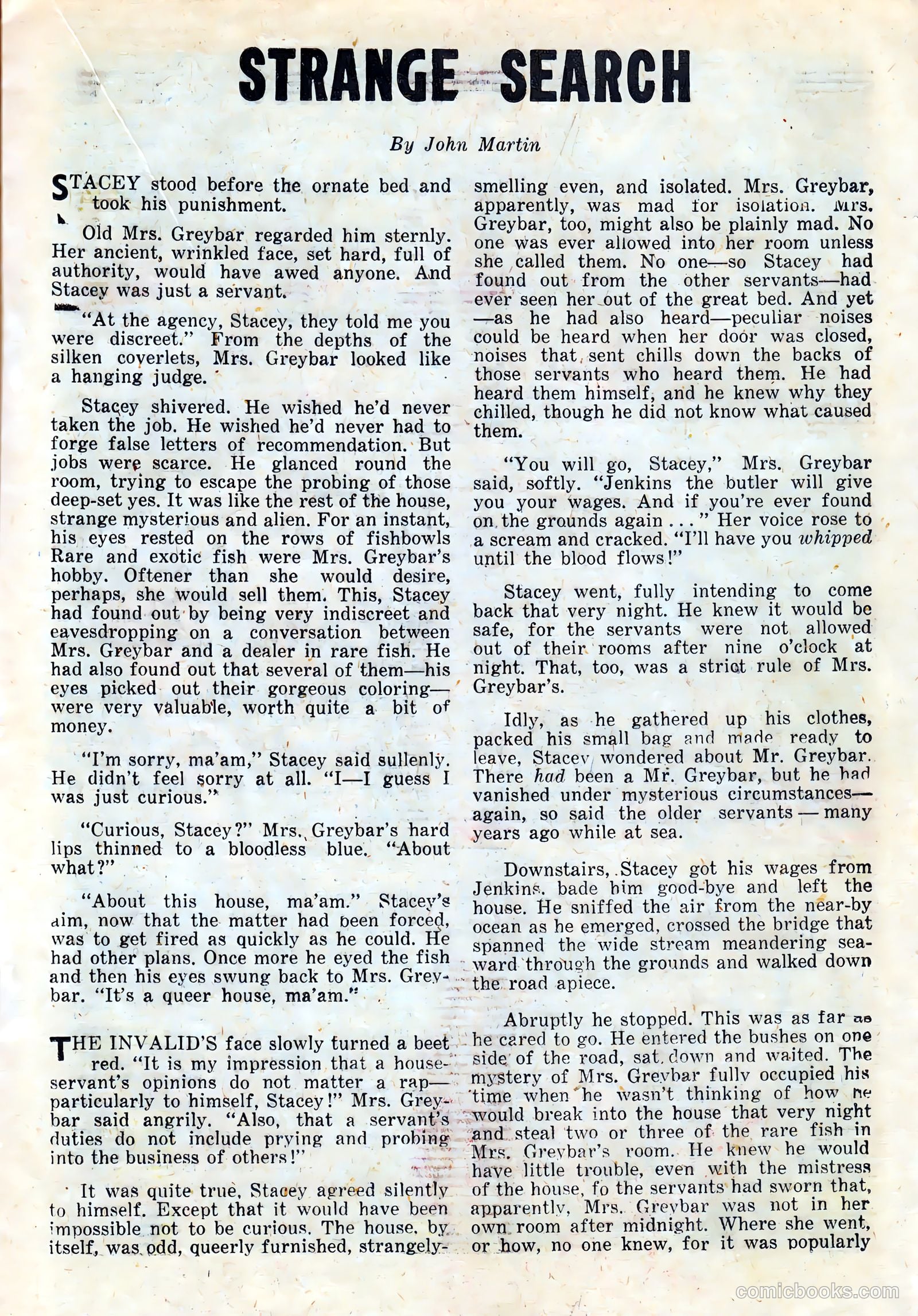 Strange Mysteries #21 — page 17 of 36