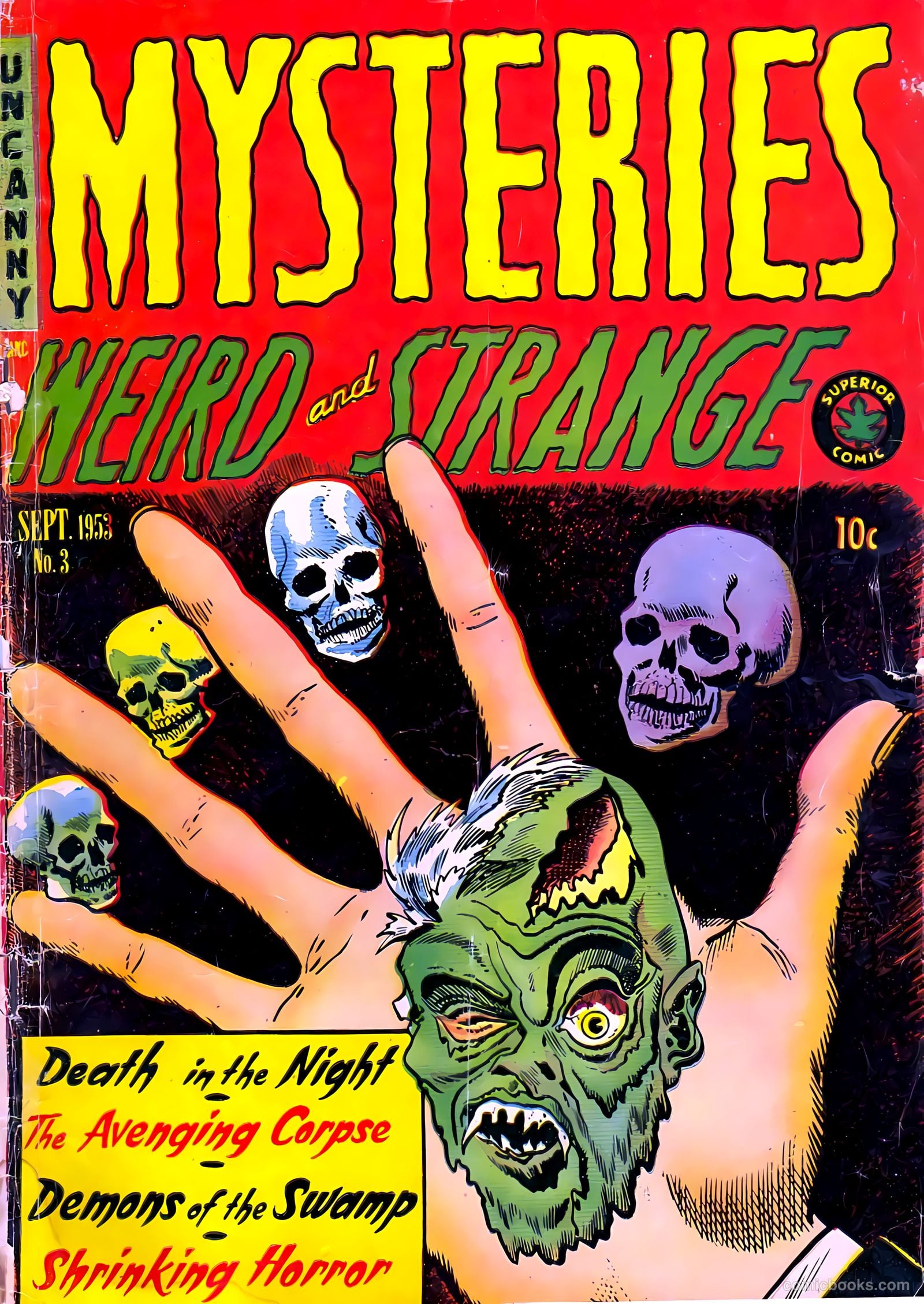 Strange Mysteries #3 — page 1 of 36