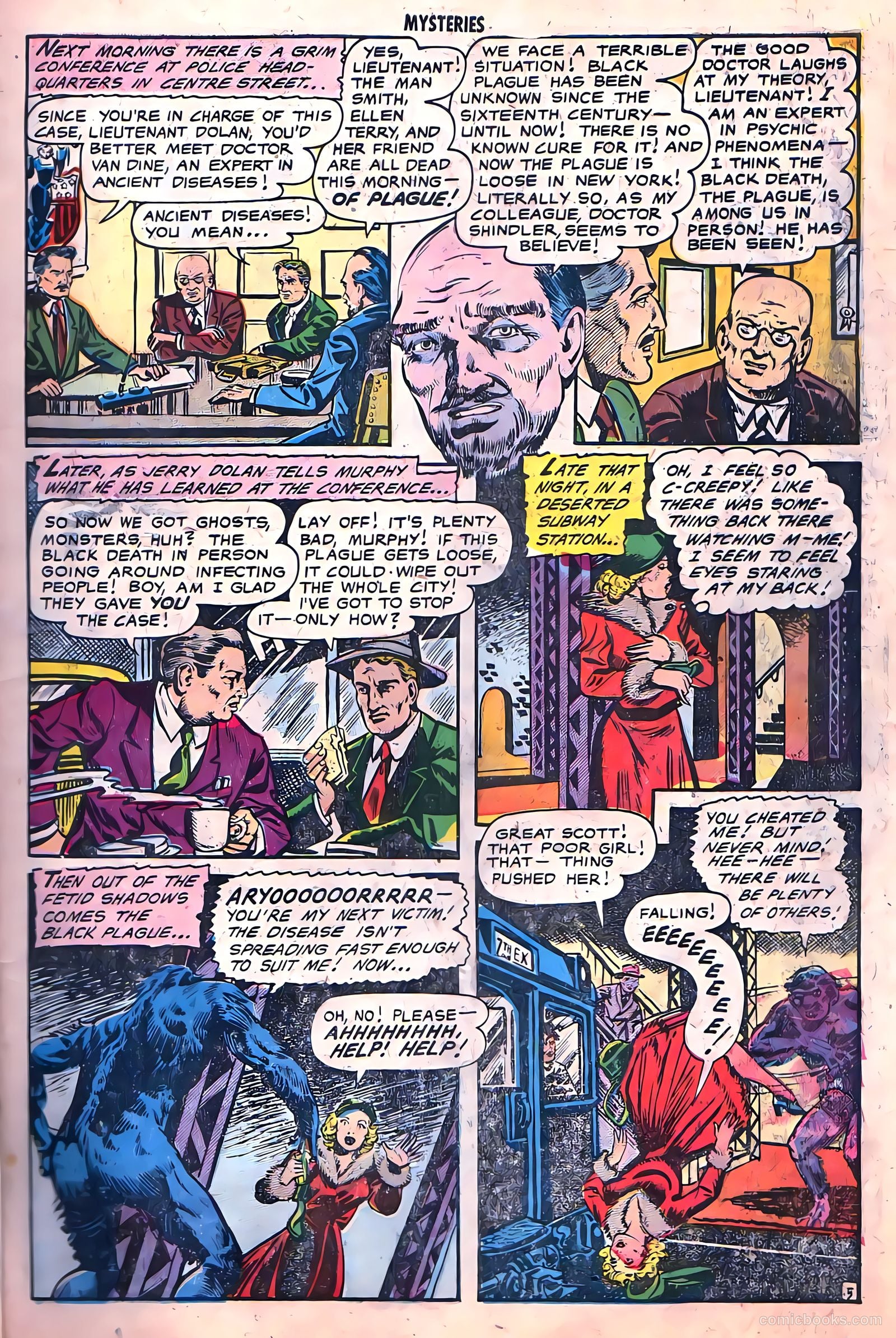 Strange Mysteries #3 — page 7 of 36