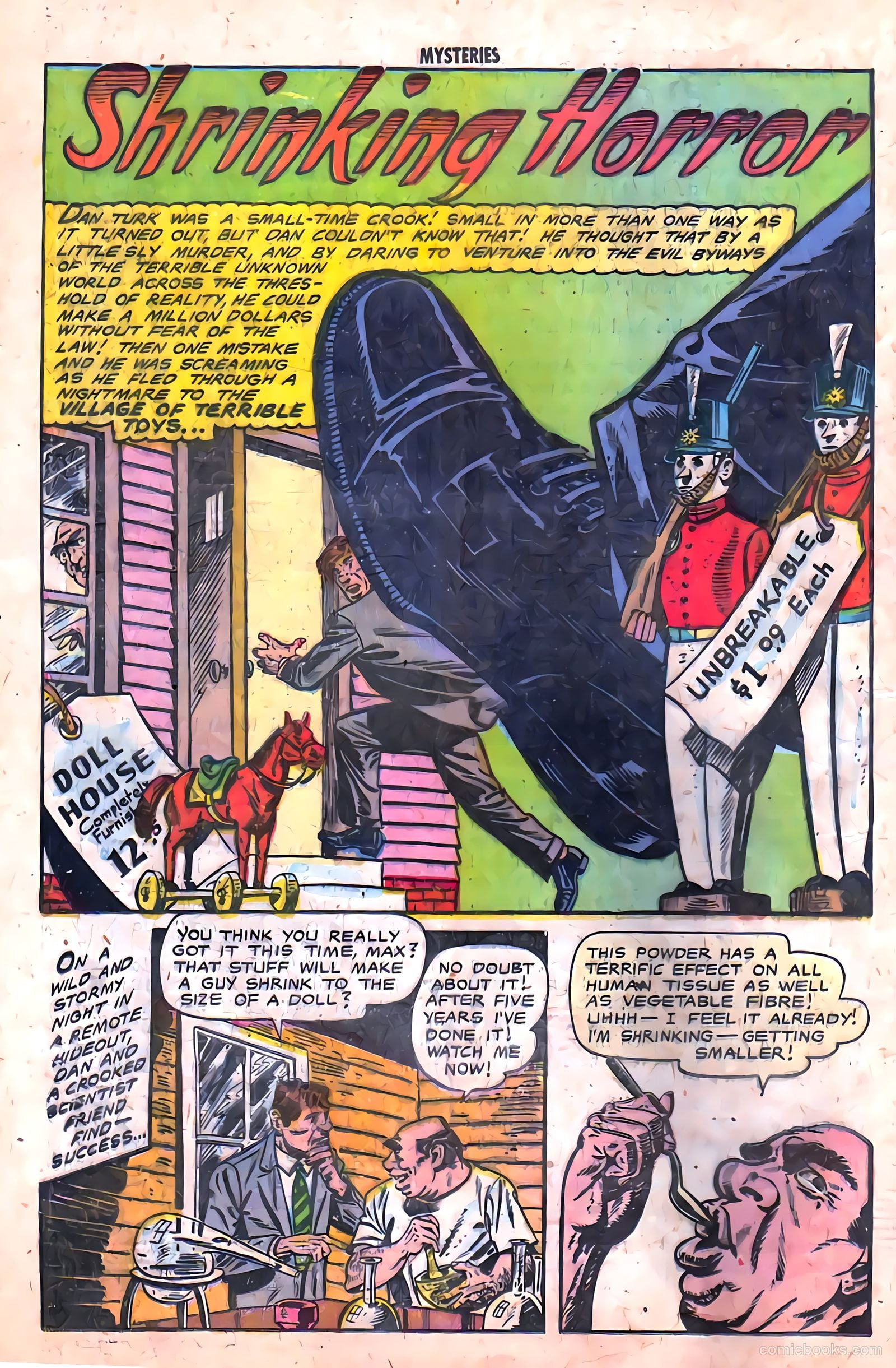 Strange Mysteries #3 — page 20 of 36