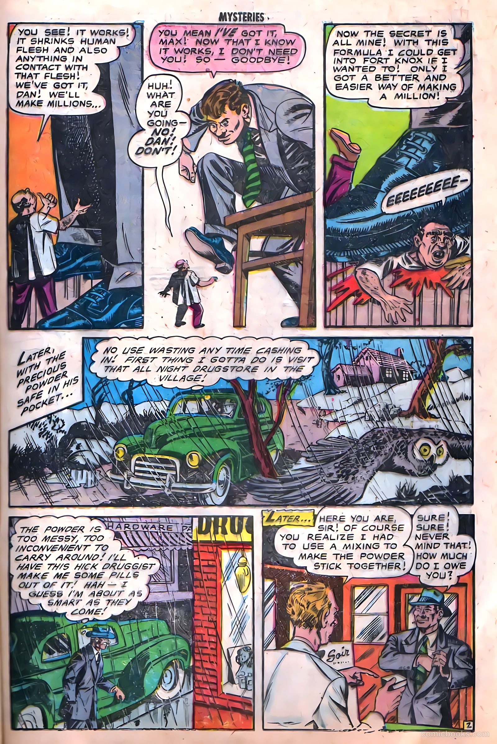 Strange Mysteries #3 — page 21 of 36