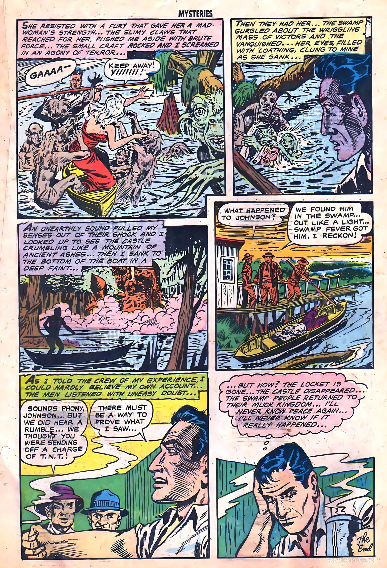 Strange Mysteries #3 — page 34 of 36