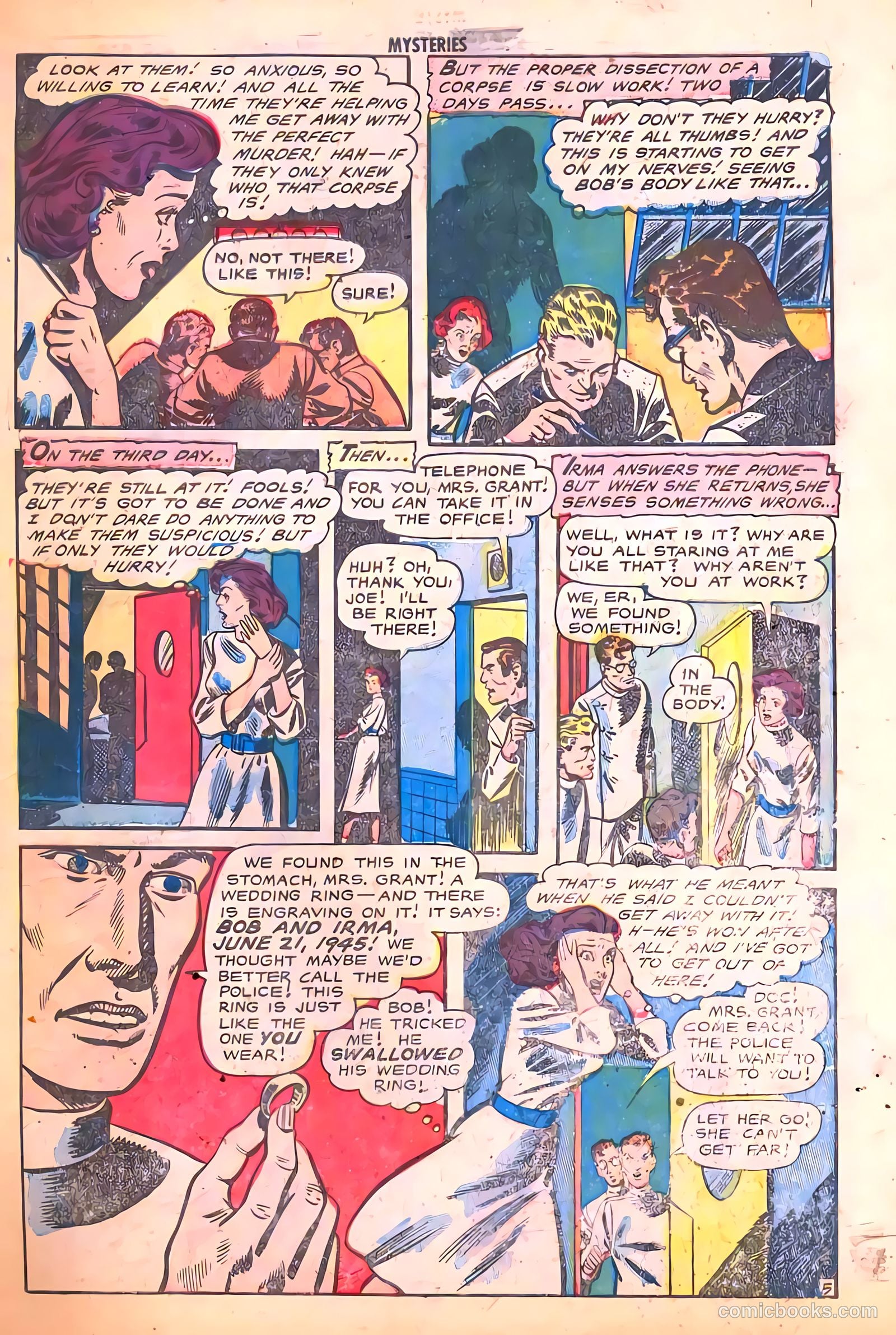 Strange Mysteries #4 — page 7 of 37