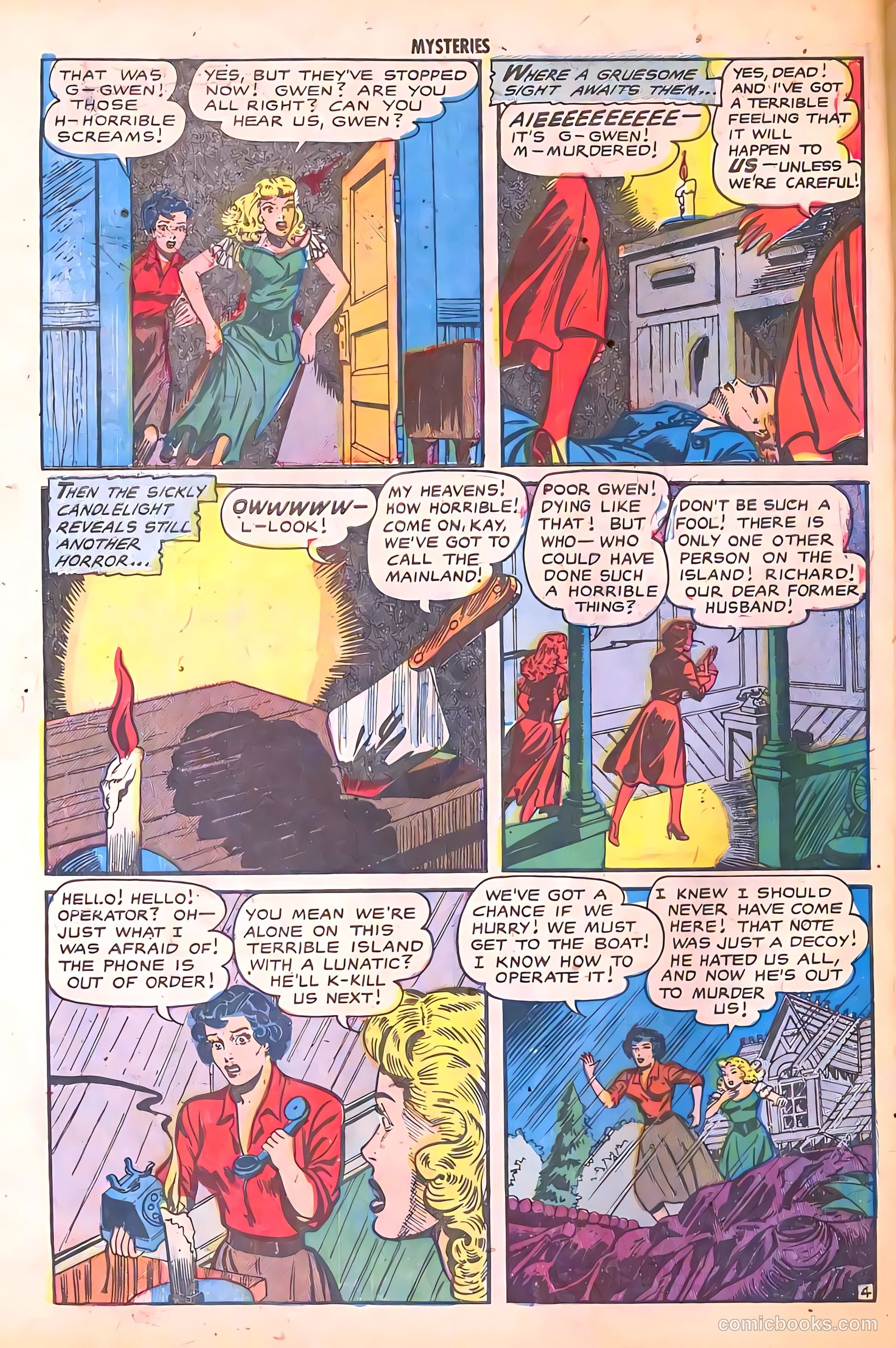Strange Mysteries #4 — page 30 of 37