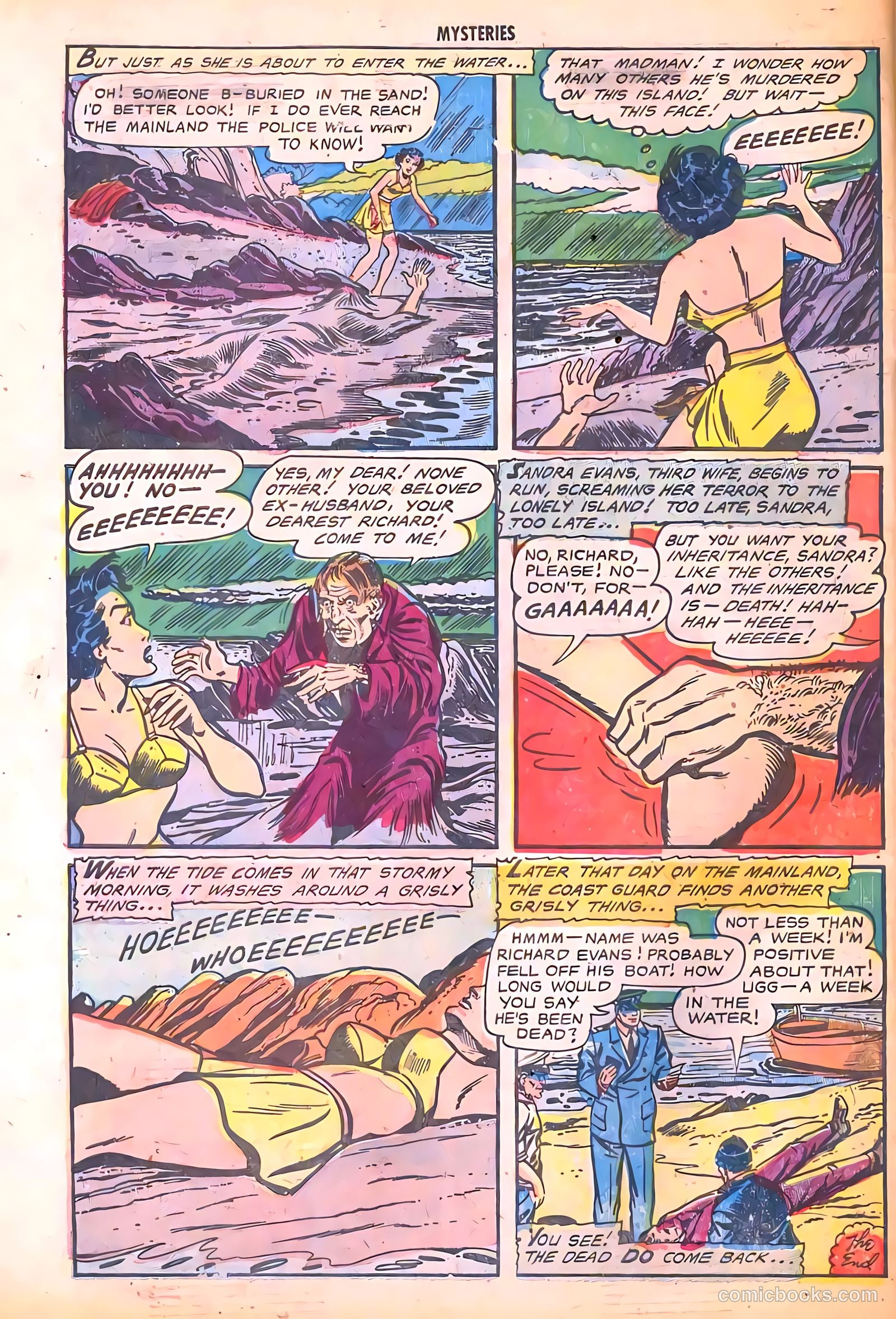 Strange Mysteries #4 — page 34 of 37