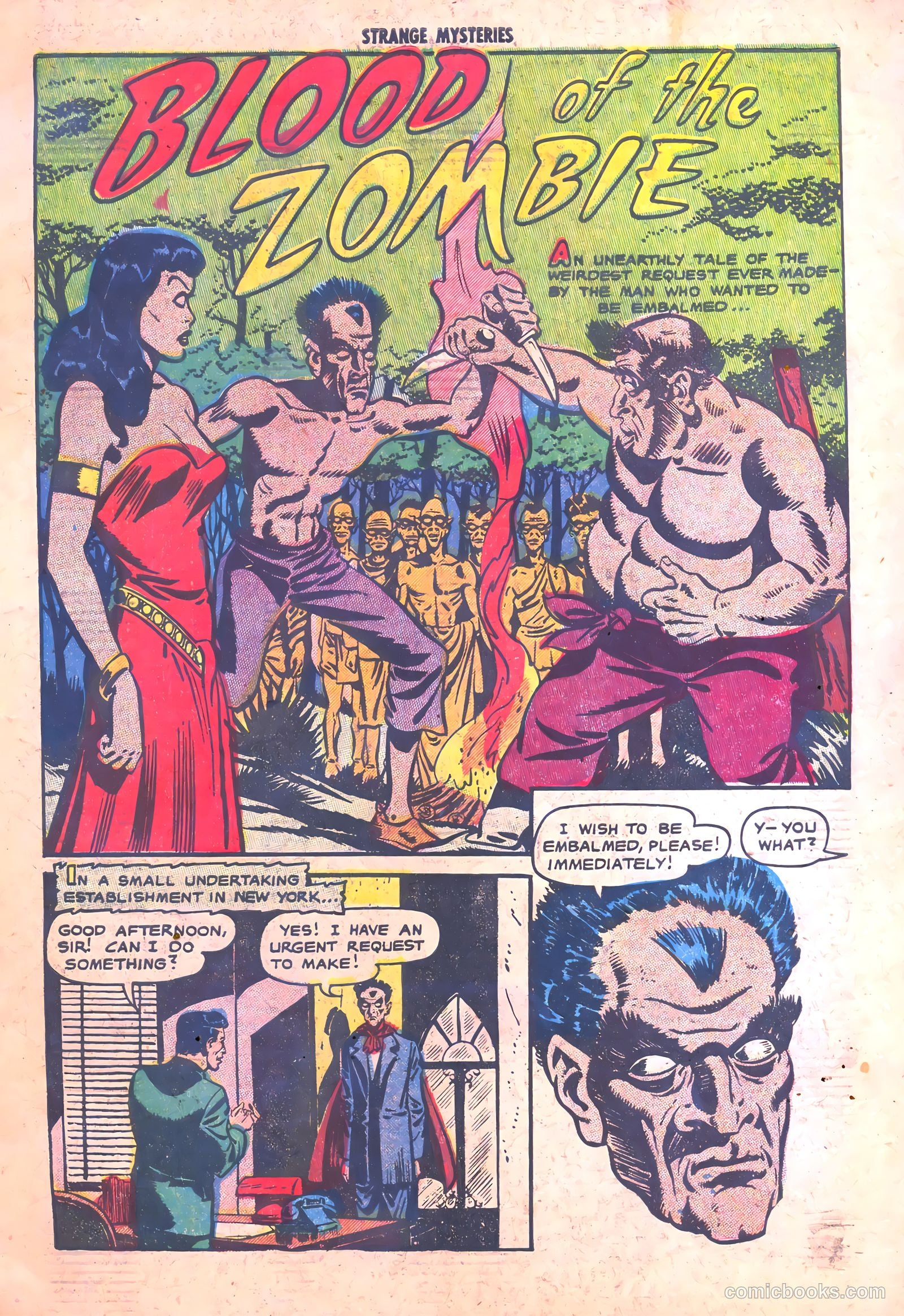 Strange Mysteries #5 — page 3 of 36