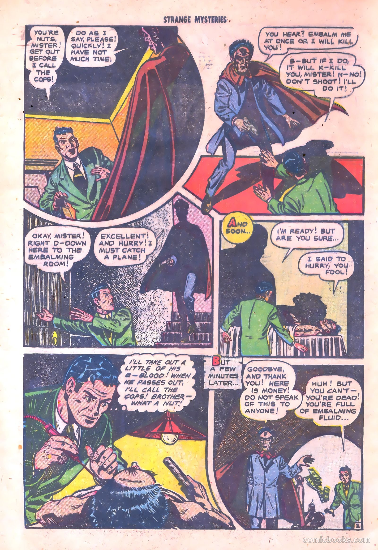 Strange Mysteries #5 — page 4 of 36