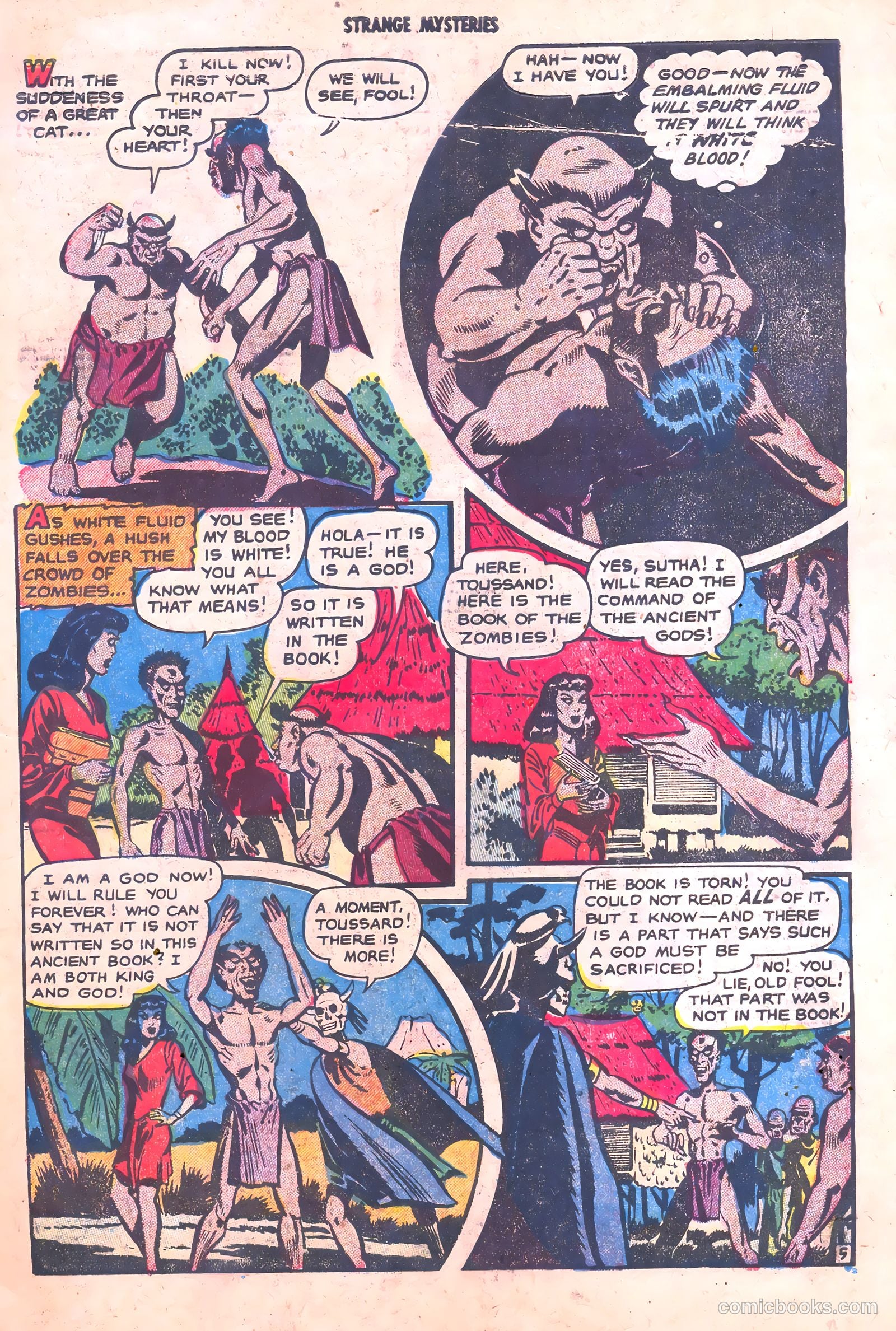 Strange Mysteries #5 — page 7 of 36