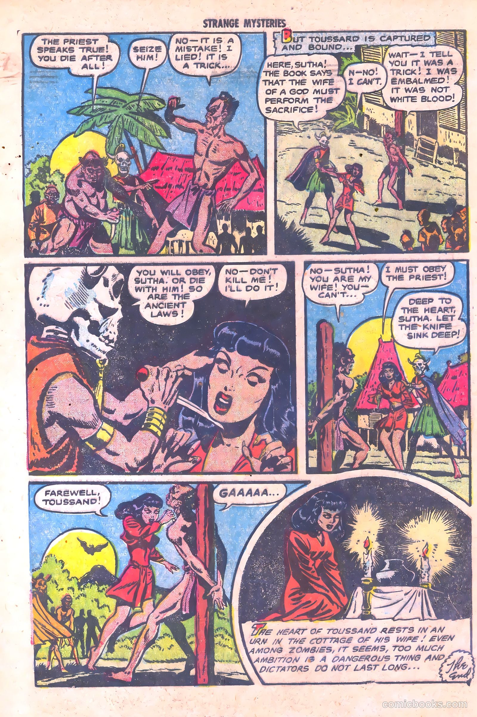 Strange Mysteries #5 — page 8 of 36