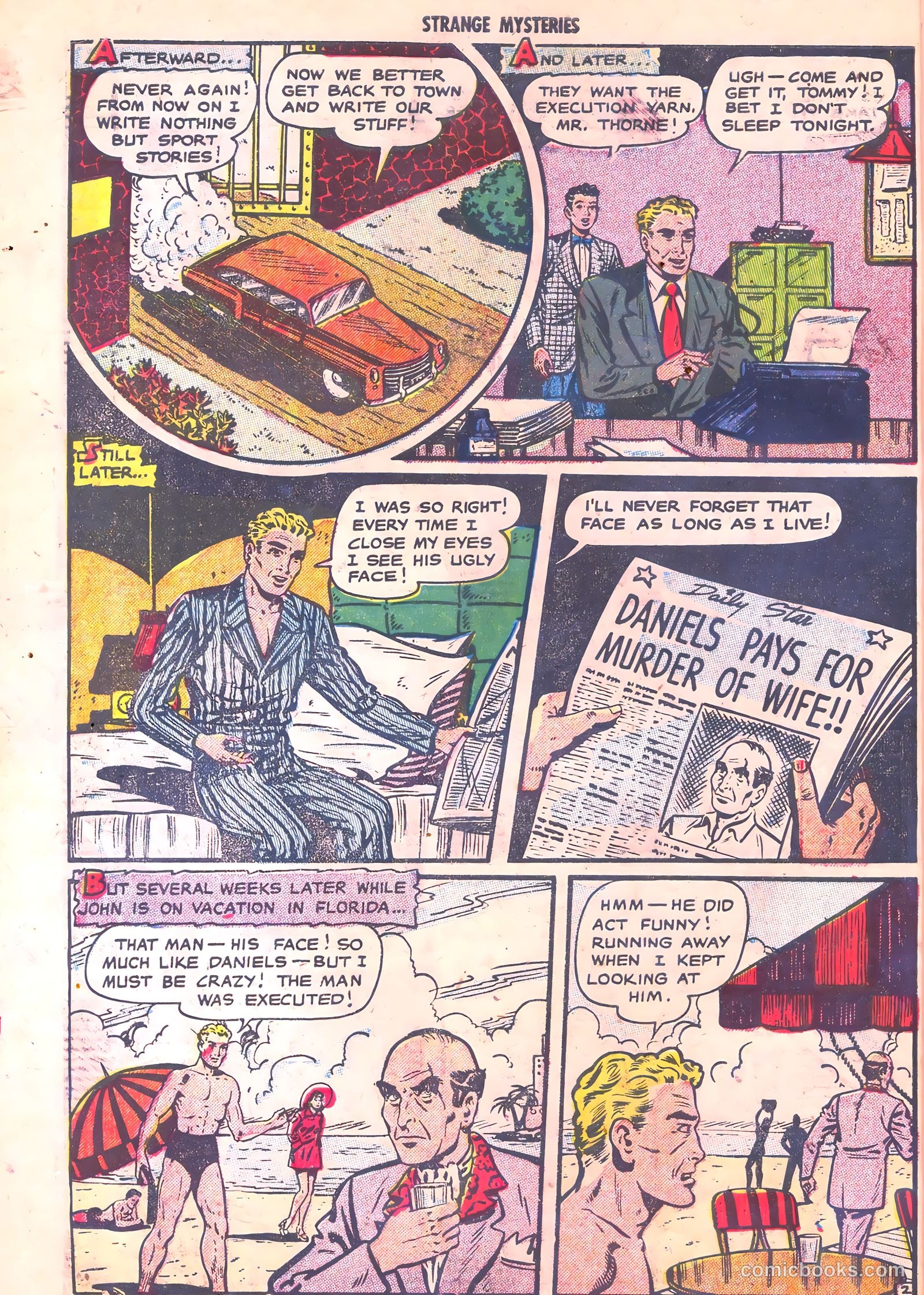 Strange Mysteries #5 — page 10 of 36