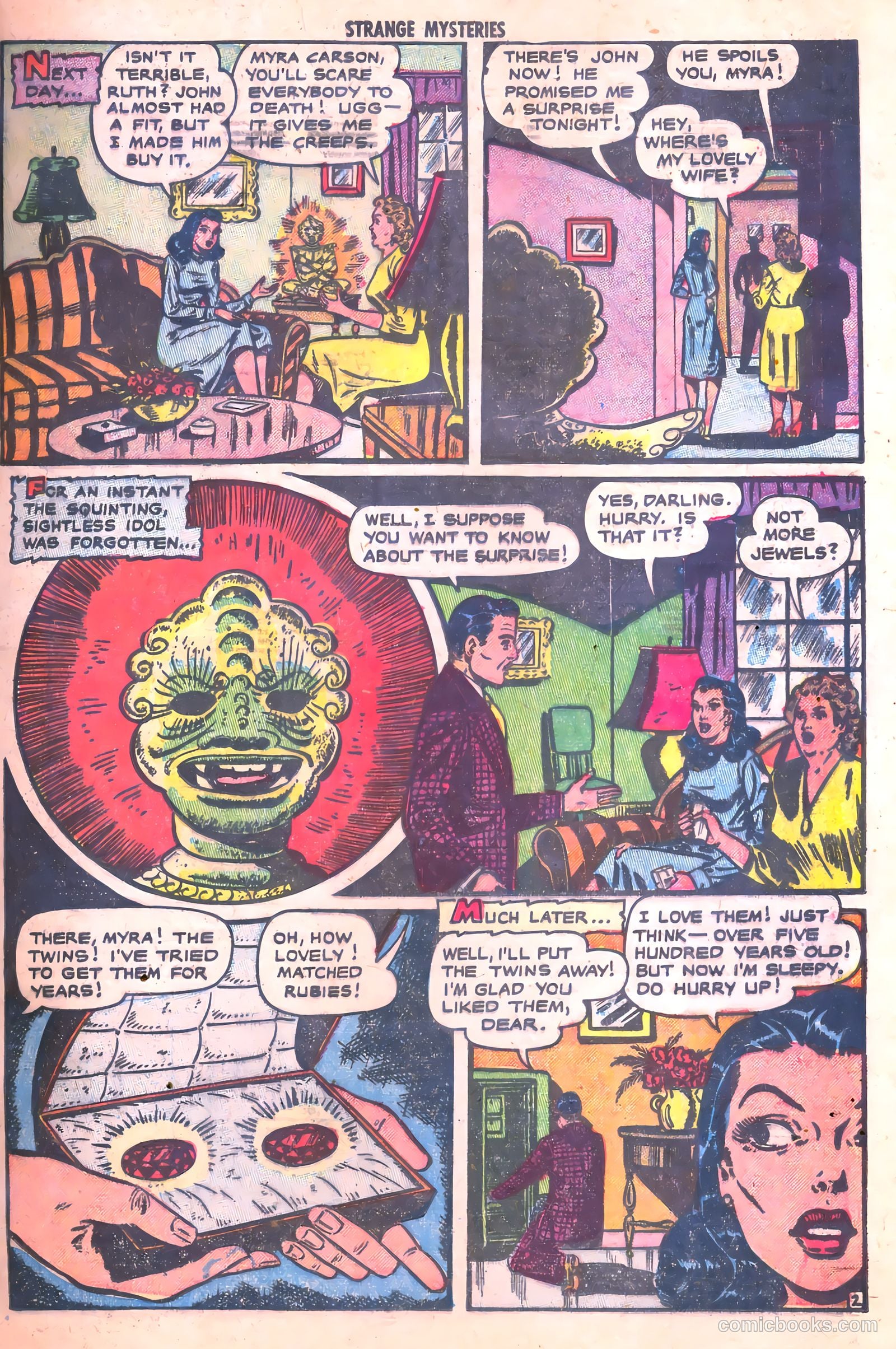 Strange Mysteries #5 — page 21 of 36