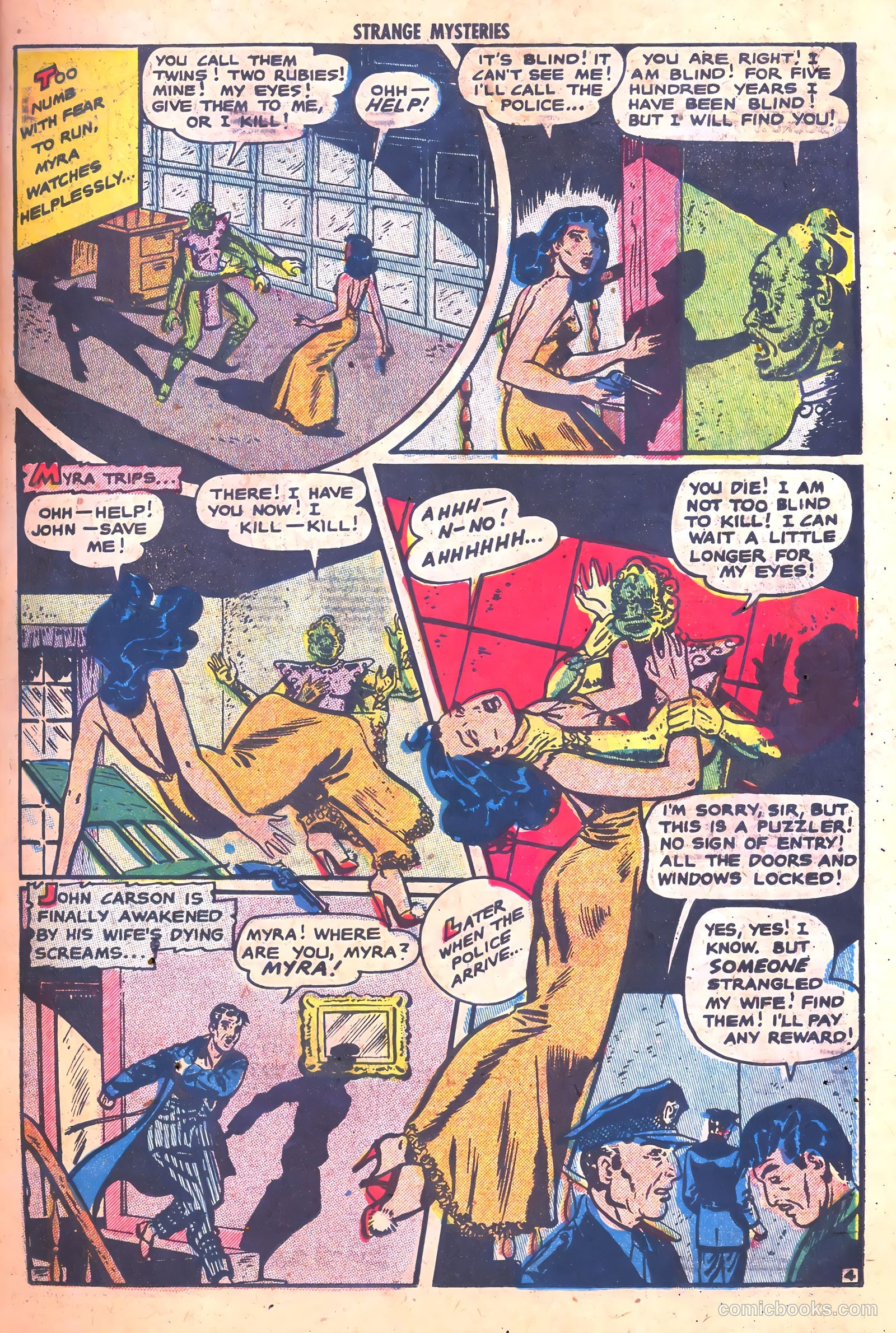 Strange Mysteries #5 — page 23 of 36