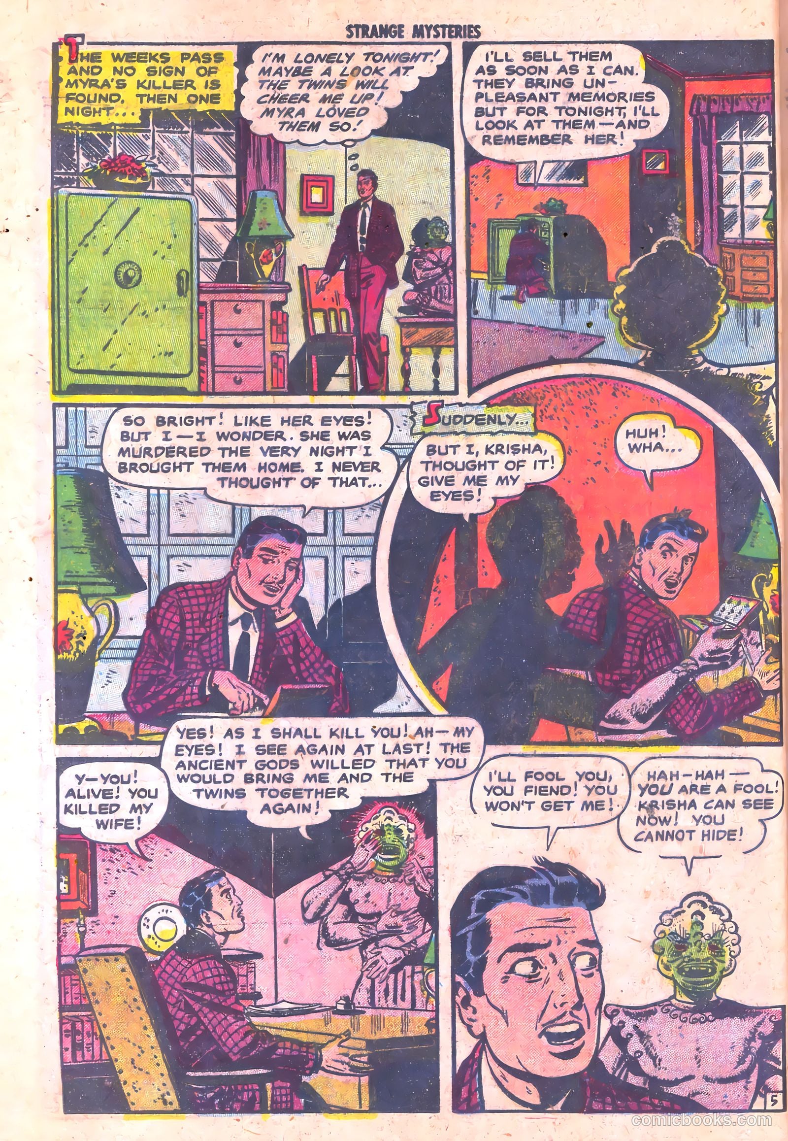 Strange Mysteries #5 — page 24 of 36