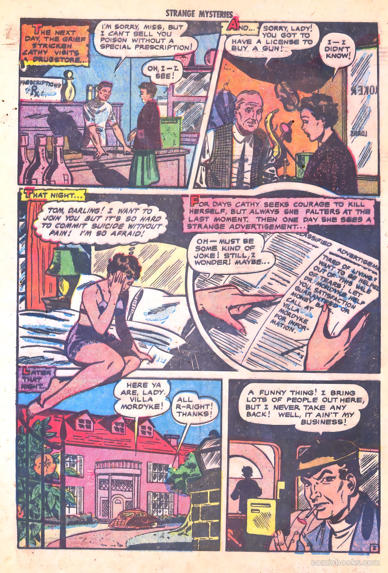 Strange Mysteries #5 — page 28 of 36