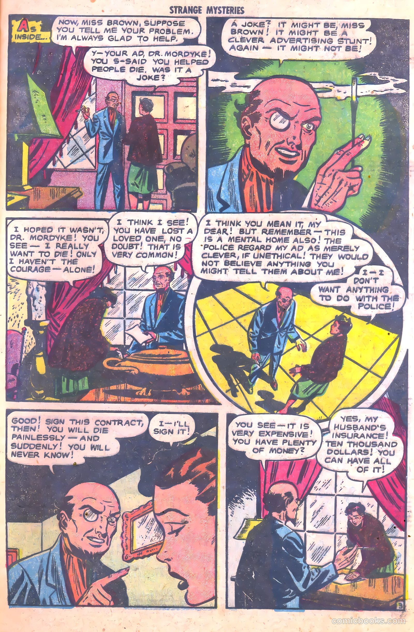 Strange Mysteries #5 — page 29 of 36