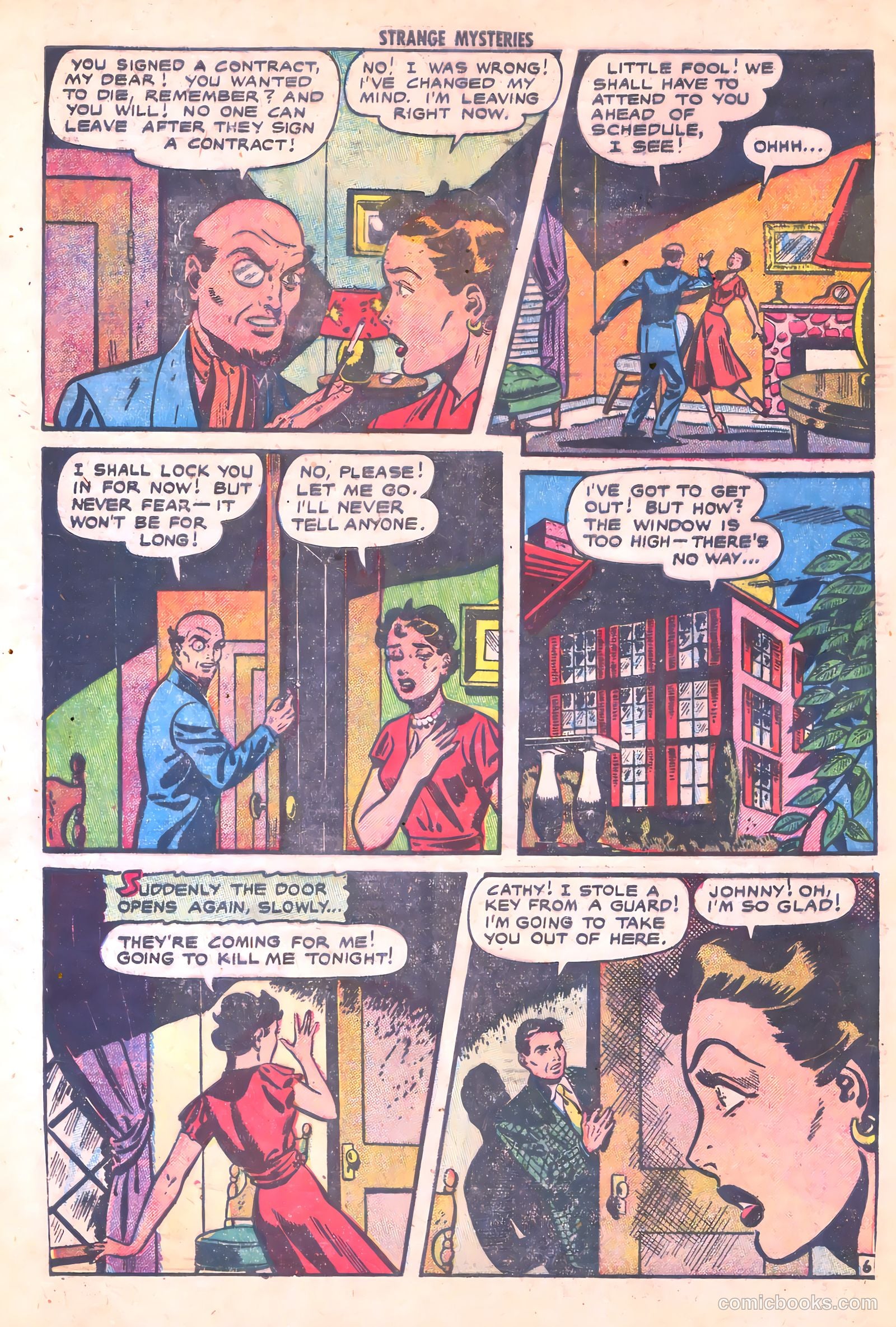 Strange Mysteries #5 — page 32 of 36