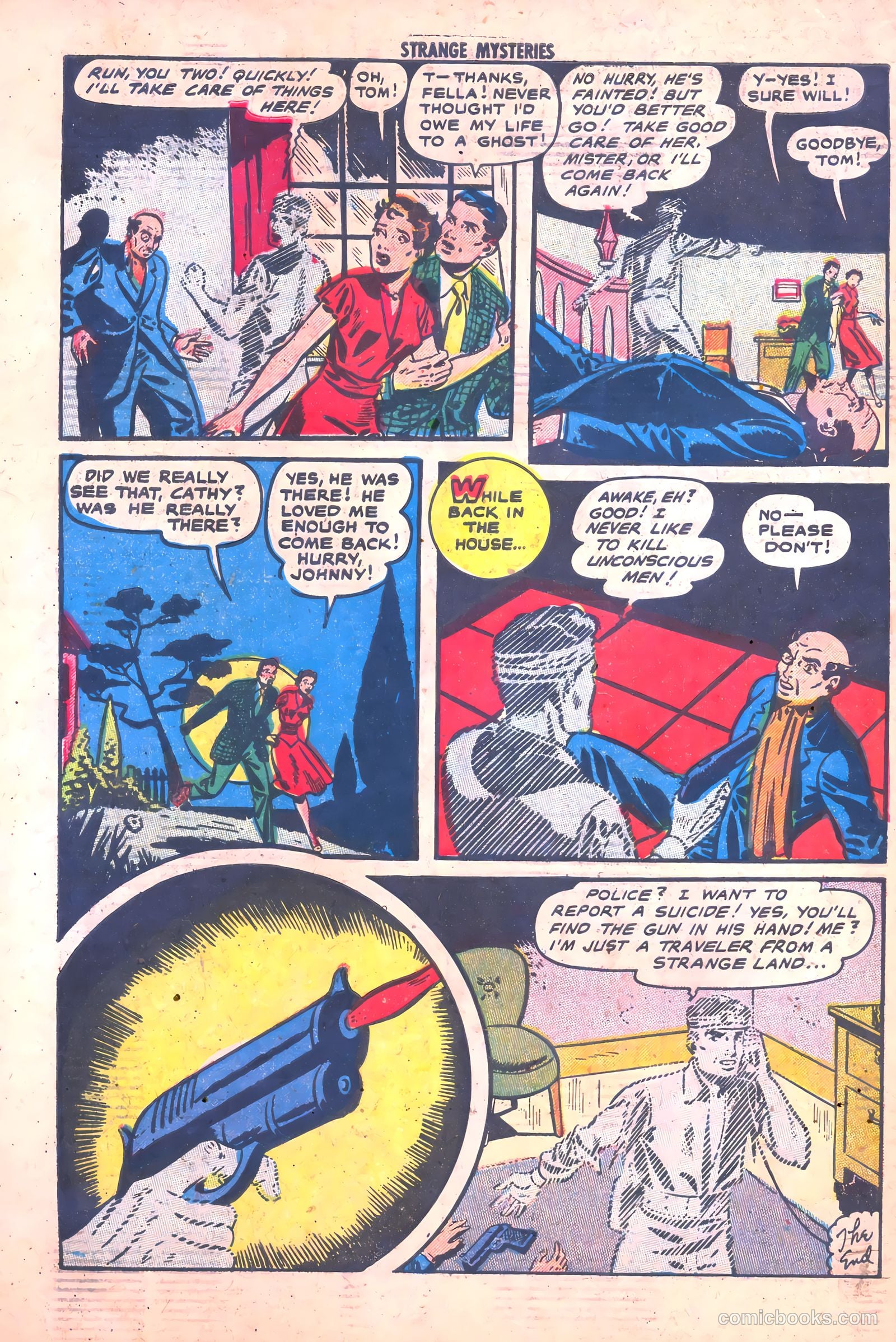 Strange Mysteries #5 — page 34 of 36